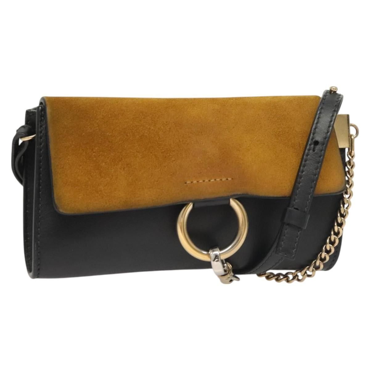 Chloe Chloe Faye Shoulder Bag Leather and Suede Size ONE SIZE - 1 Thumbnail