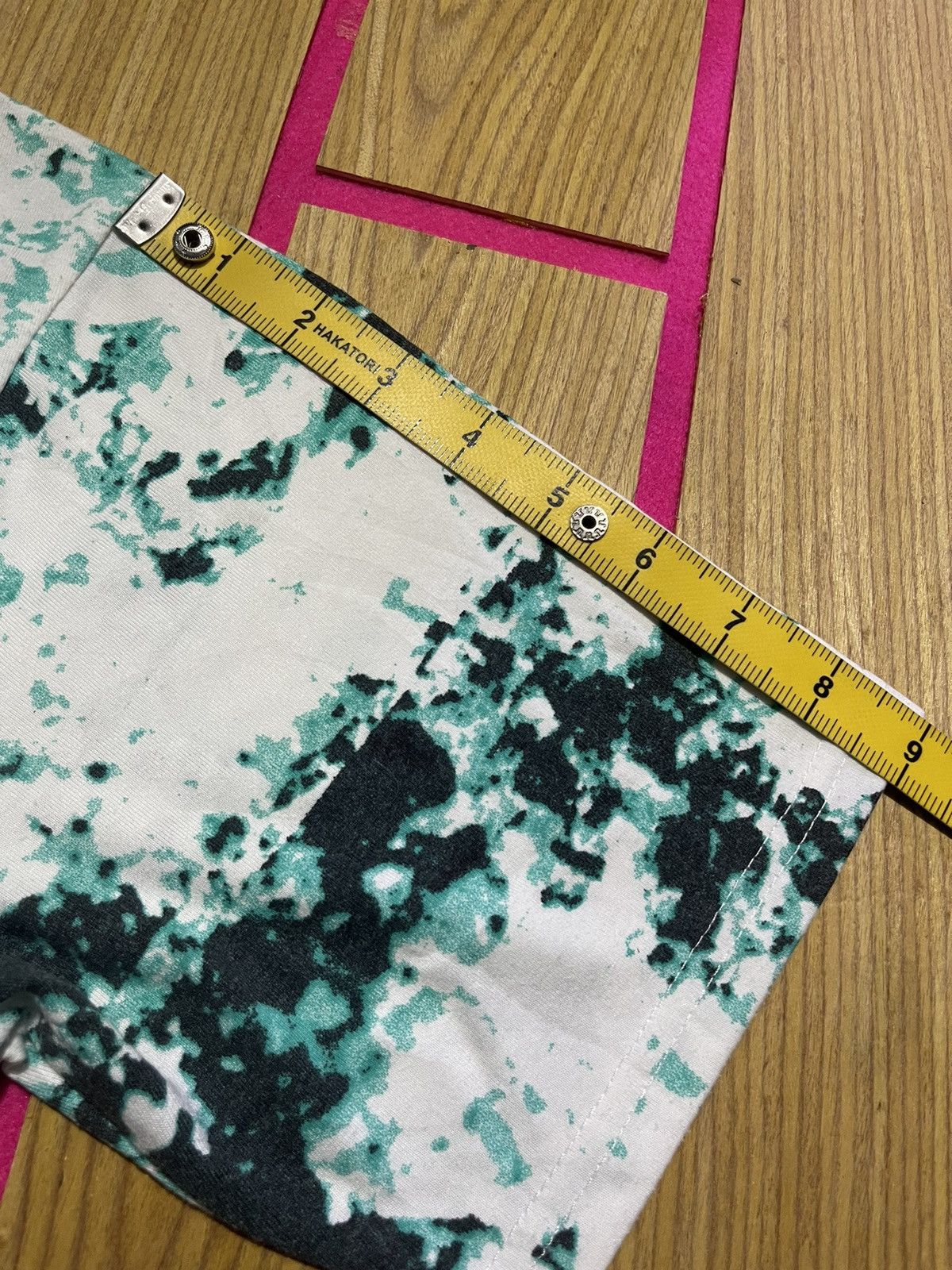 If Six Was Nine Y2K BEAUMERE short sleeve tshirt tai day color style Size US M / EU 48-50 / 2 - 9 Thumbnail