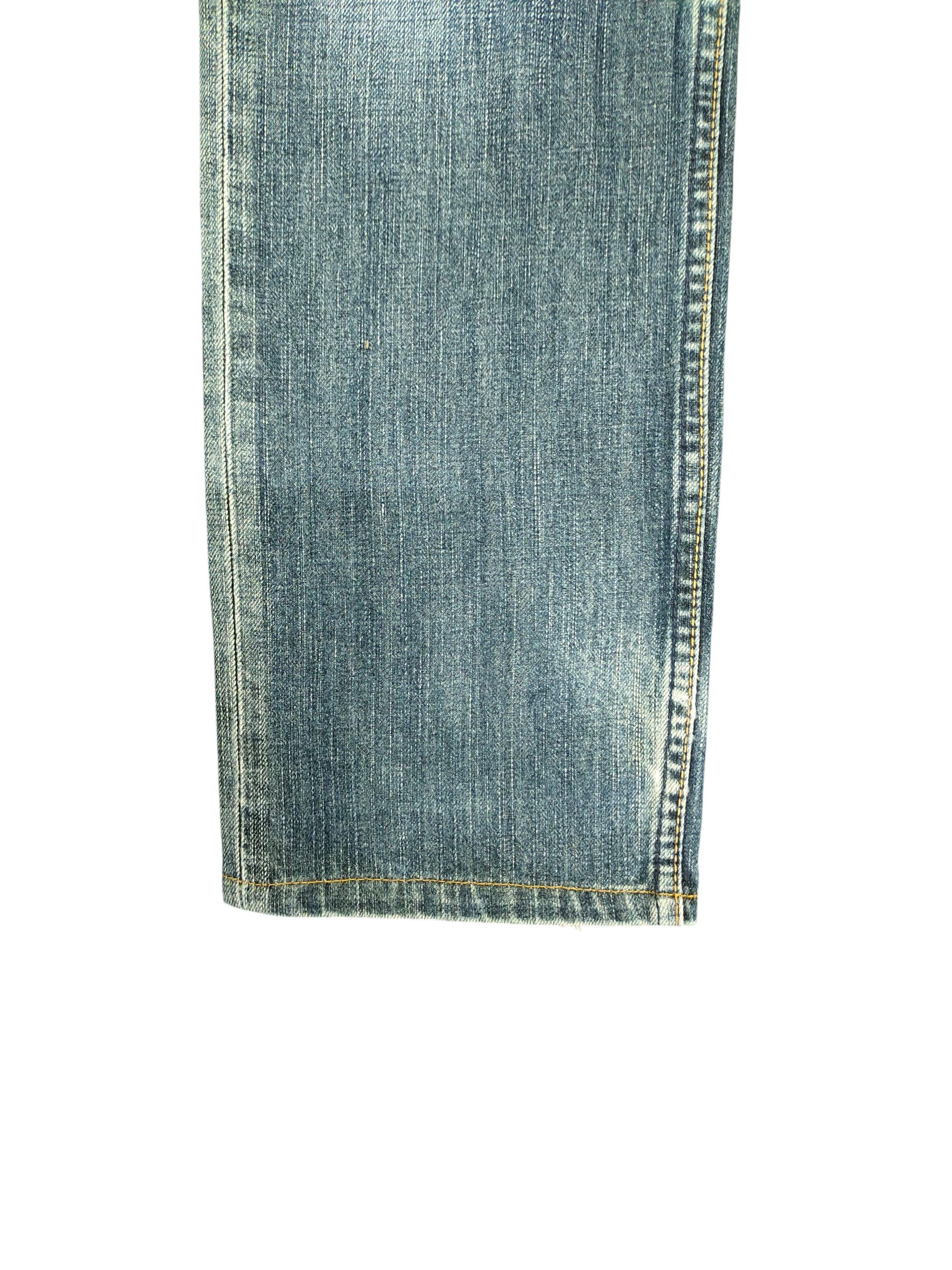 Kapital Vintage Levis 702 Clawmark Distress Faded Denim Jeans Size US 29 - 6 Thumbnail