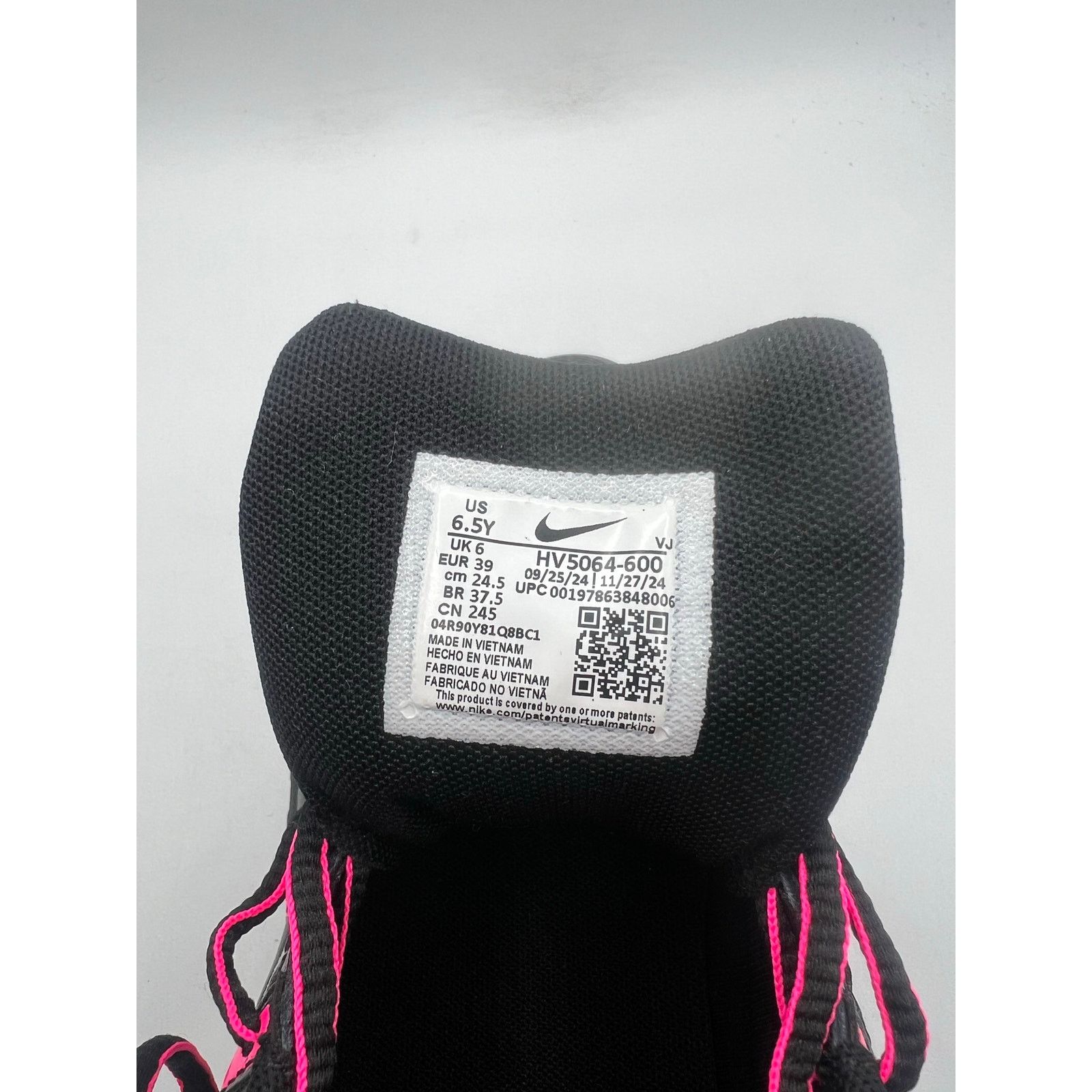 Nike Nike P-6000 GS “Black Pink Blast” size 6.5Y Size US 8 / IT 38 - 6 Thumbnail