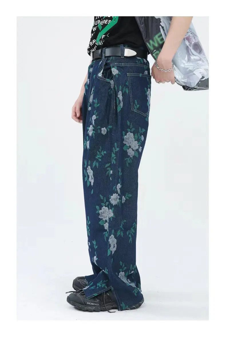 Designer × Japanese Brand Vintage Hip Hop Street Comfort Loose Casual Pants Size US 33 - 1 Thumbnail
