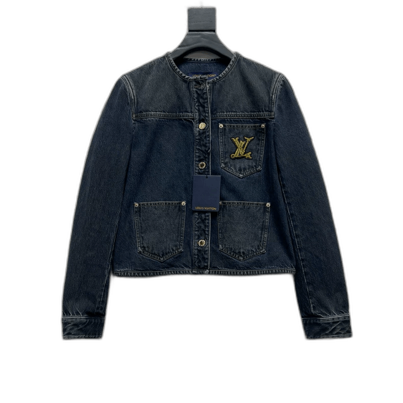 Louis Vuitton Louis Vuitton Short Sleeve Denim Jacket-2506 Size M / US 6-8 / IT 42-44 - 1 Thumbnail
