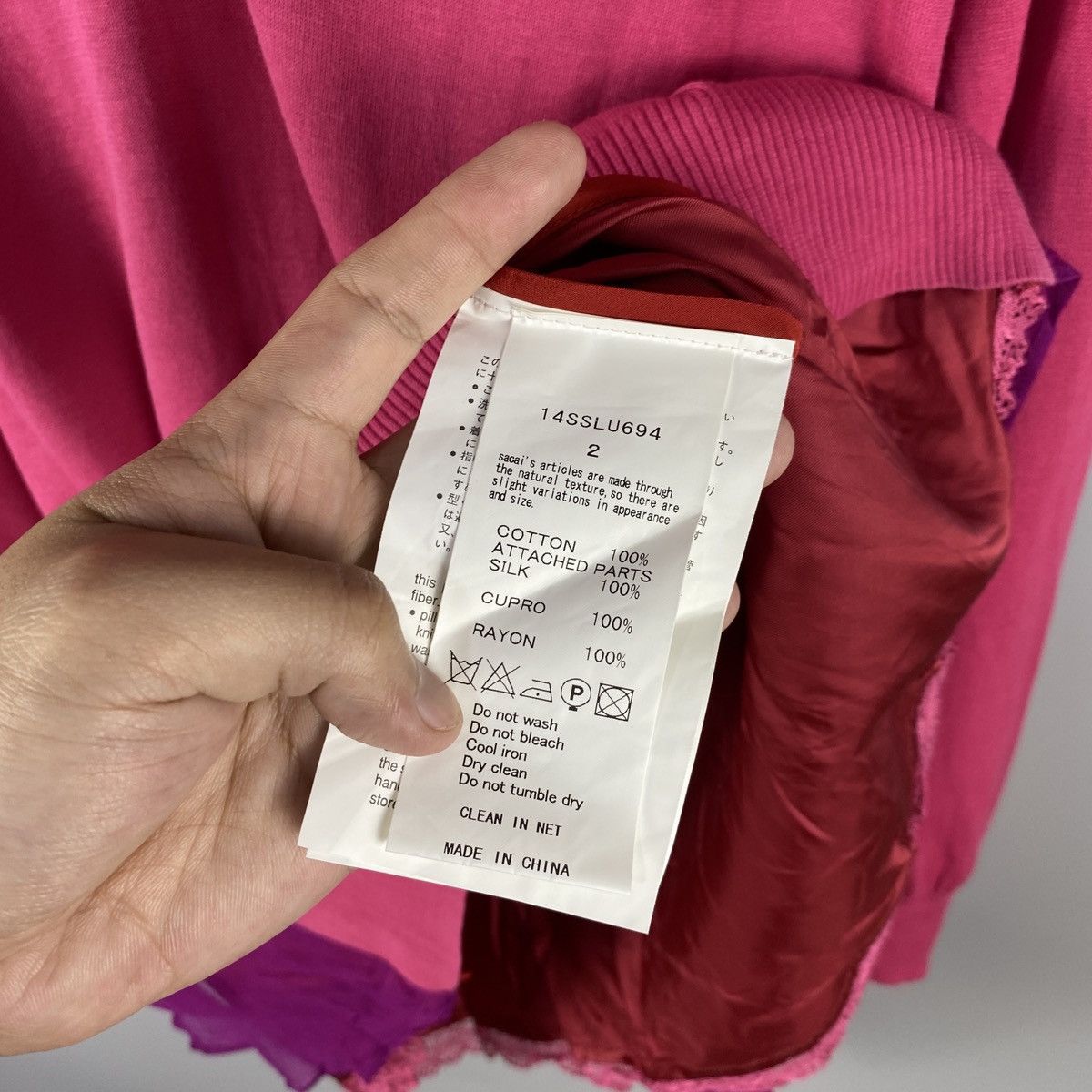Sacai Sacai Luck Switching Knit Sweater Size XS / US 0-2 / IT 36-38 - 8 Thumbnail