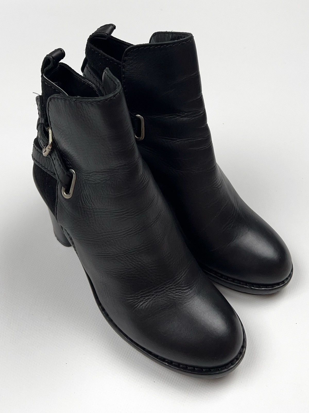 Acne Studios Acne Studios Black Leather Ankle Boots Shoes Size US 10 / IT 40 - 3 Thumbnail