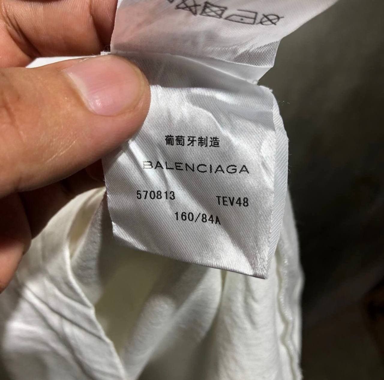 Balenciaga Balenciaga Logo T-Shirt Size US S / EU 44-46 / 1 - 8 Thumbnail