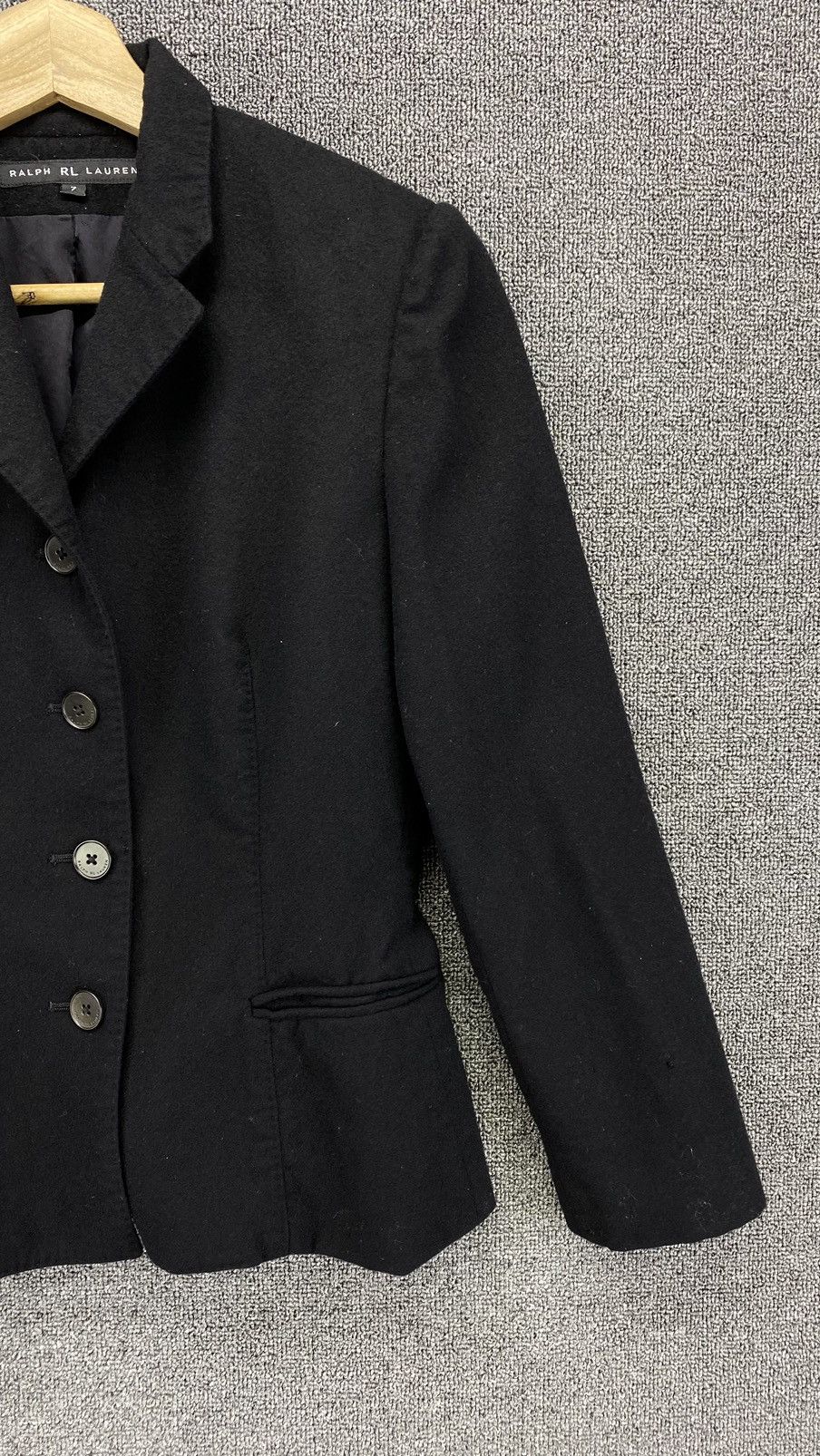 Polo Ralph Lauren Vintage RL Ralph Lauren Wool Coat Jacket Size S / US 4 / IT 40 - 4 Thumbnail