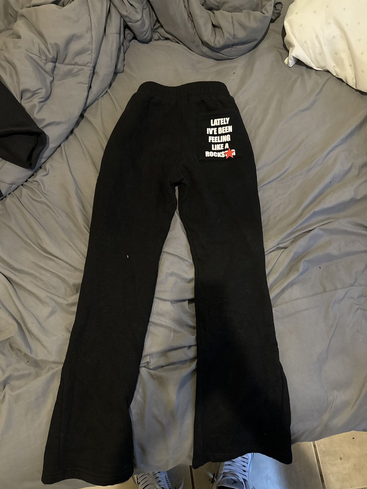 Japanese Brand × Other Rockstar Flared Sweatpants Size US 28 / EU 44 - 3 Thumbnail