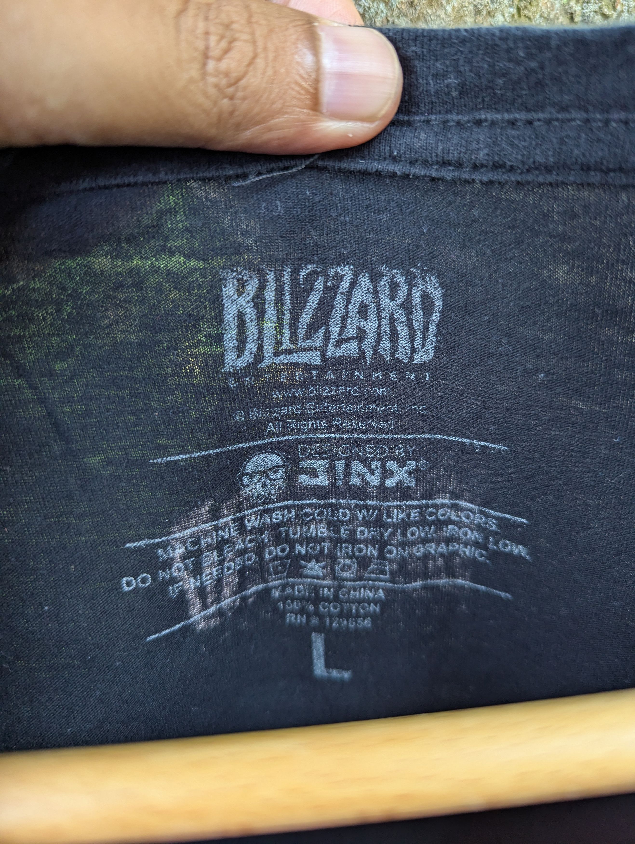 Vintage Jinx Gaming Overwatch Logo Blizzard Tshirt Size US L / EU 52-54 / 3 - 3 Thumbnail