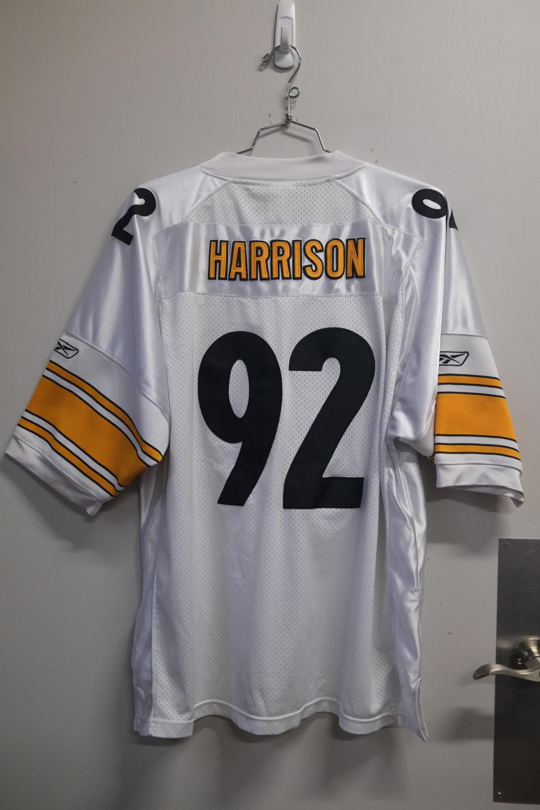 Reebok 09 Reebok Pittsburgh Steeler Super Bowl 43 Harrison Jersey Size ONE SIZE - 2 Thumbnail