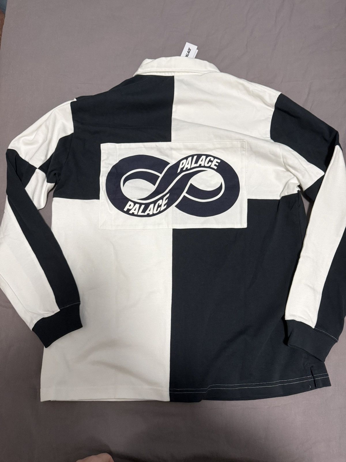 Palace Palace Rugger bugger Rugby White navy Size US XL / EU 56 / 4 - 5 Thumbnail