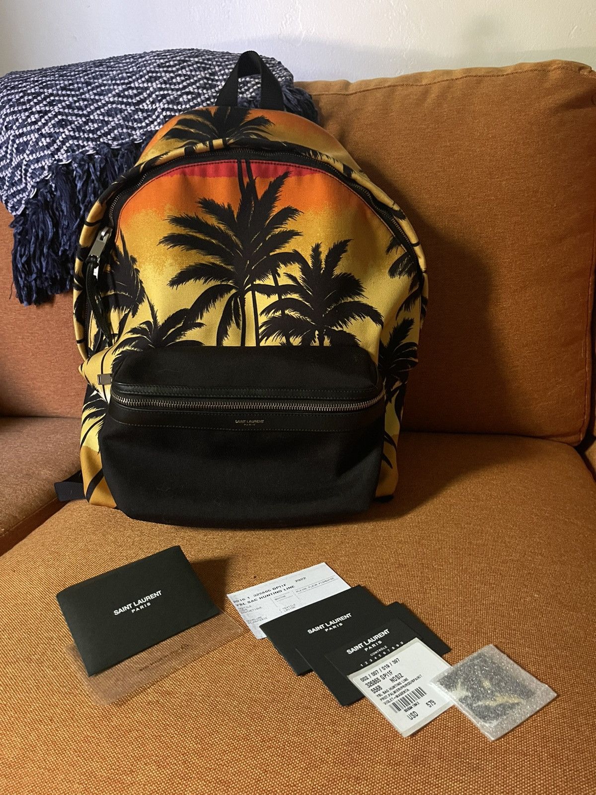 SAINT LAURENT パームツリー ボディバッグ SAINT LAURENT パームツリー ボディバッグ