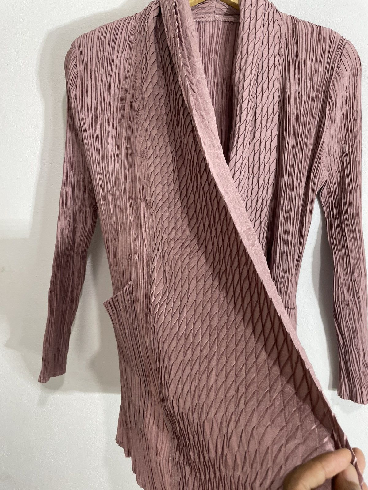 Issey Miyake Undefined pleats Jacket Shirt ,Style outer Size US M / EU 48-50 / 2 - 3 Thumbnail