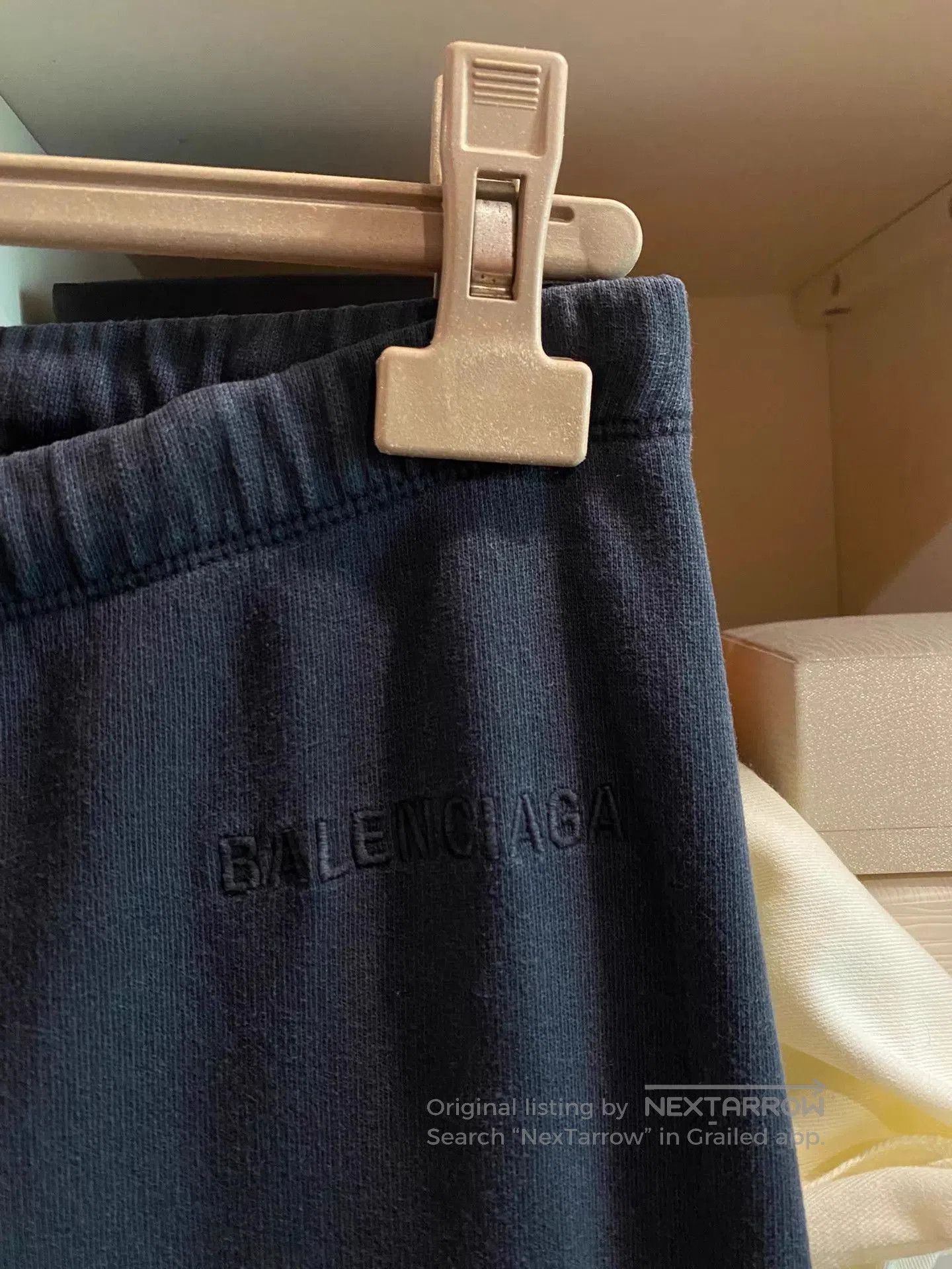 Balenciaga Blue Drawstring Sweatpants Size 32. Size US 32 / EU 48 - 6 Thumbnail