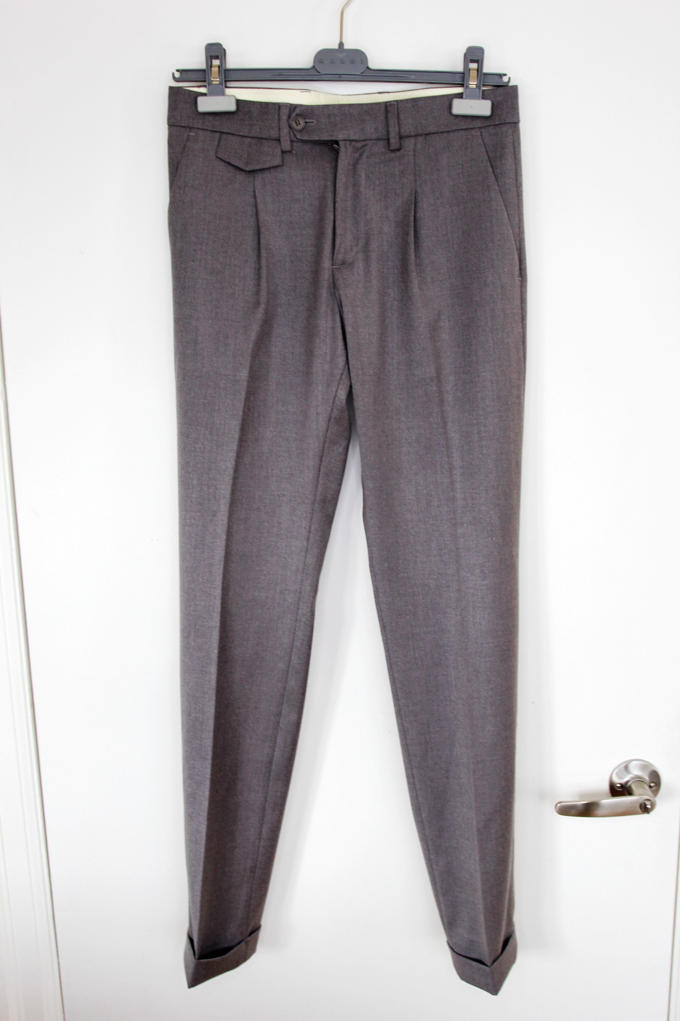 Other BNWT AW24 RPL ROBERTOPLUXURY DRESS PANTS GREY 32 Size US 32 / EU 48 - 2 Thumbnail
