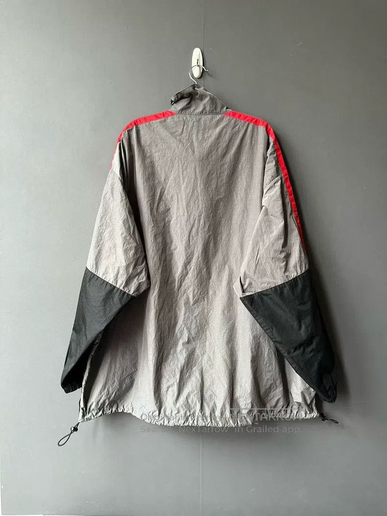 Balenciaga Balenciaga Black and Grey Windbreaker Size US M / EU 48-50 / 2 - 2 Thumbnail