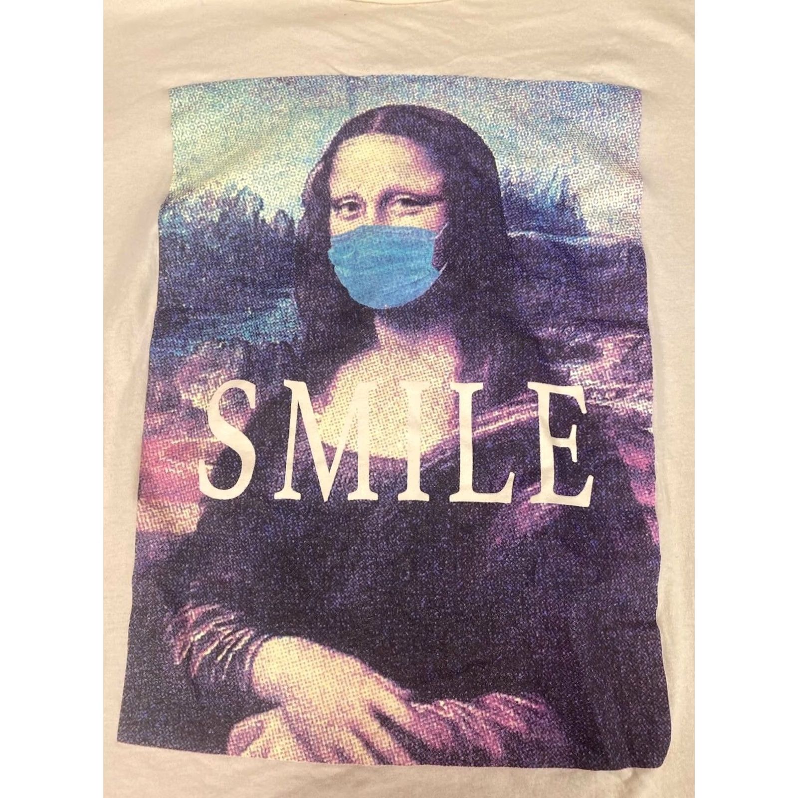 Vintage Alterd State Women Shirt Medium Mock Flu Mask White Size M / US 6-8 / IT 42-44 - 2 Thumbnail