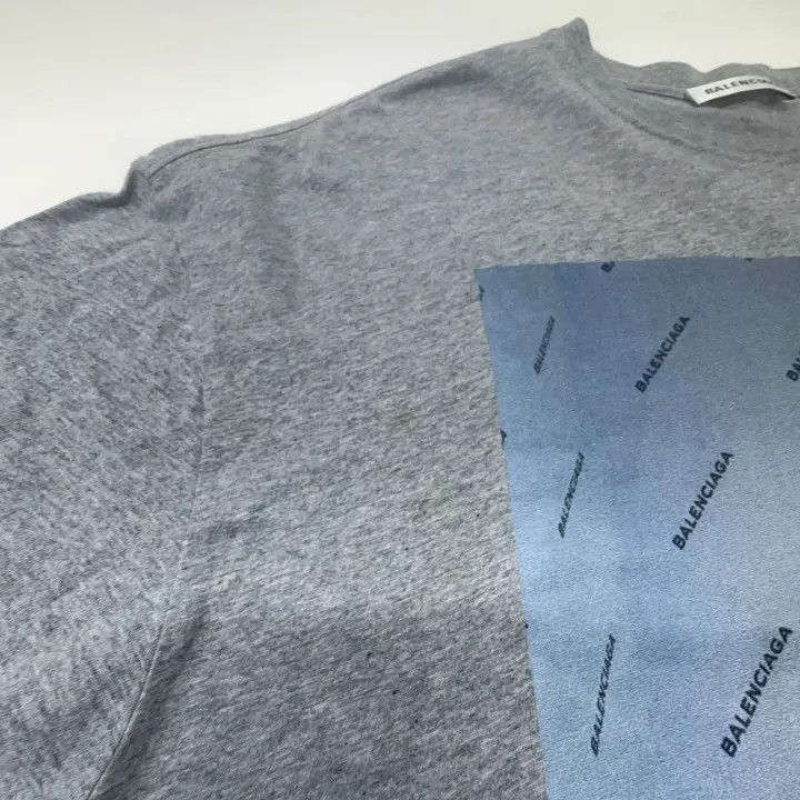 Balenciaga Balenciaga Balenciaga Gray Graphic Short Sleeve TShirt -25 Size US M / EU 48-50 / 2 - 8 Thumbnail