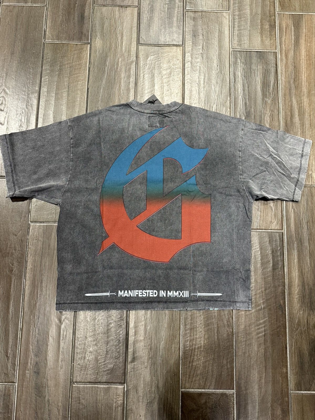 Godspeed Godspeed Pool Party Tee Washed Grey Size US S / EU 44-46 / 1 - 2 Thumbnail