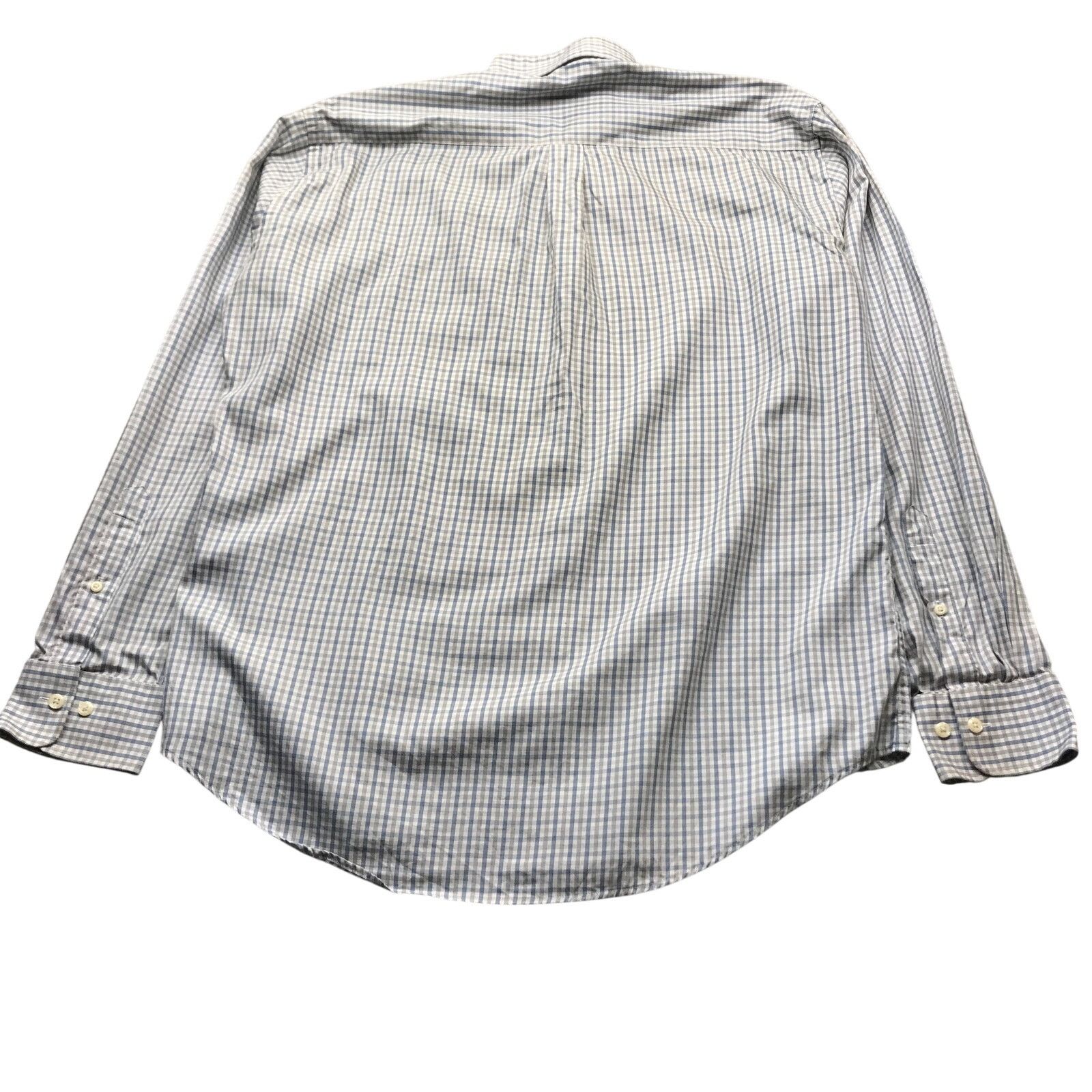 Peter Millar Peter Millar Button Down Dress Shirt Mens Large Check Silk Size US L / EU 52-54 / 3 - 2 Thumbnail
