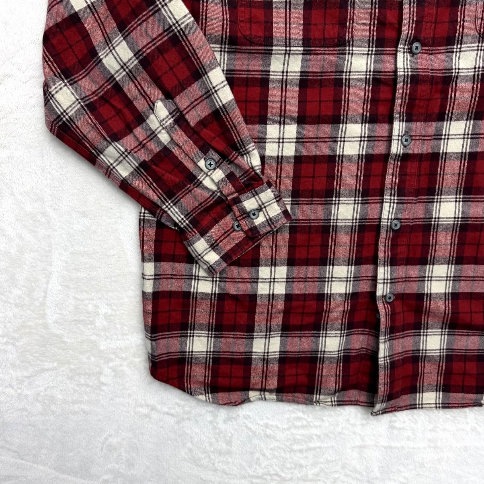 Carhartt Carhartt Flannel Shirt Shacket Mens XL Red Plaid Button Up Workwear Outdoor Size US XL / EU 56 / 4 - 7 Thumbnail