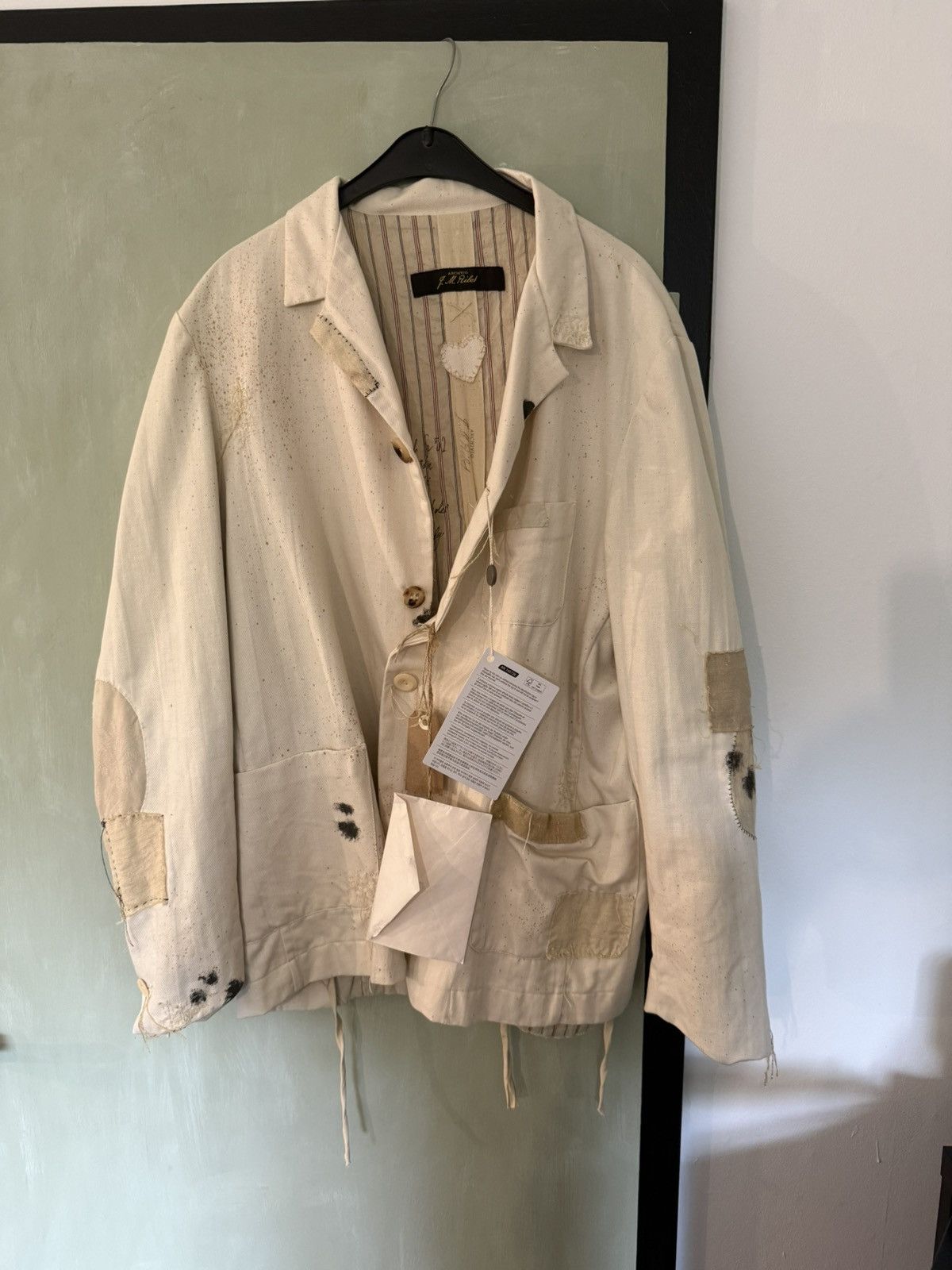 Archivio J.M. Ribot Archivio J.M. Ribot Blazer Size 52R - 1 Thumbnail