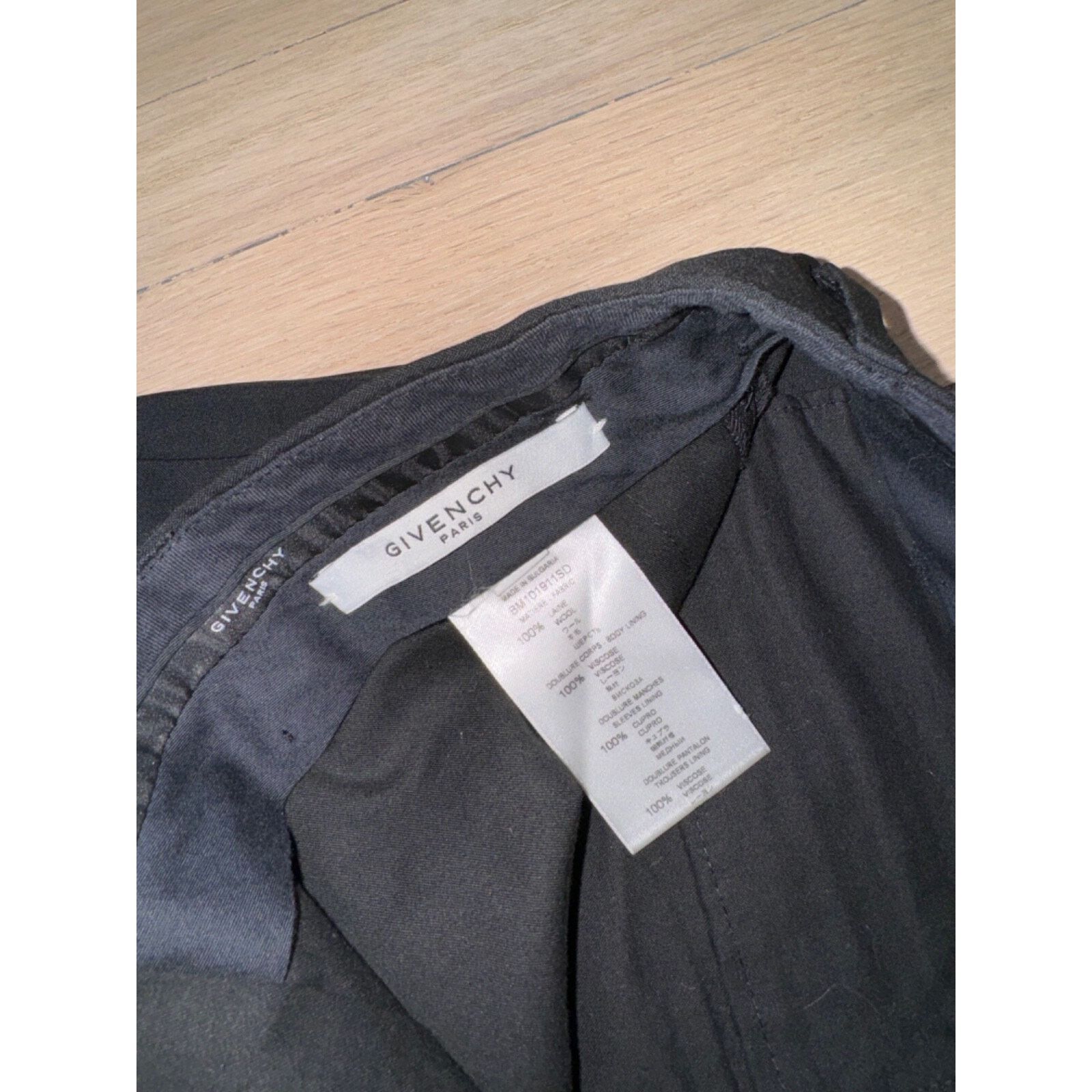 Givenchy Givenchy Paris Mens Suit Tuxedo 2 Piece Slim Fit Set 48 Size ONE SIZE - 15 Thumbnail