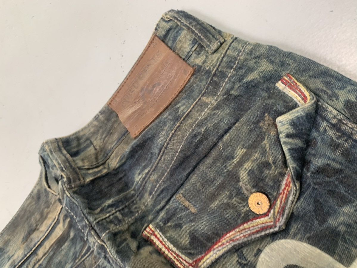 Japanese Brand Vintage Evisu inspired seagull denim Size US 30 / EU 46 - 5 Thumbnail