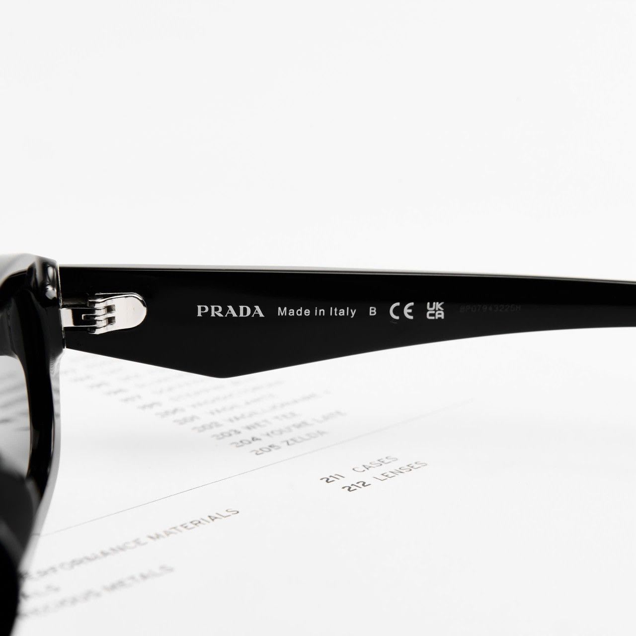 Prada PRADA 0PR B06S 16K08Z SUNGLASSES Size ONE SIZE - 4 Thumbnail