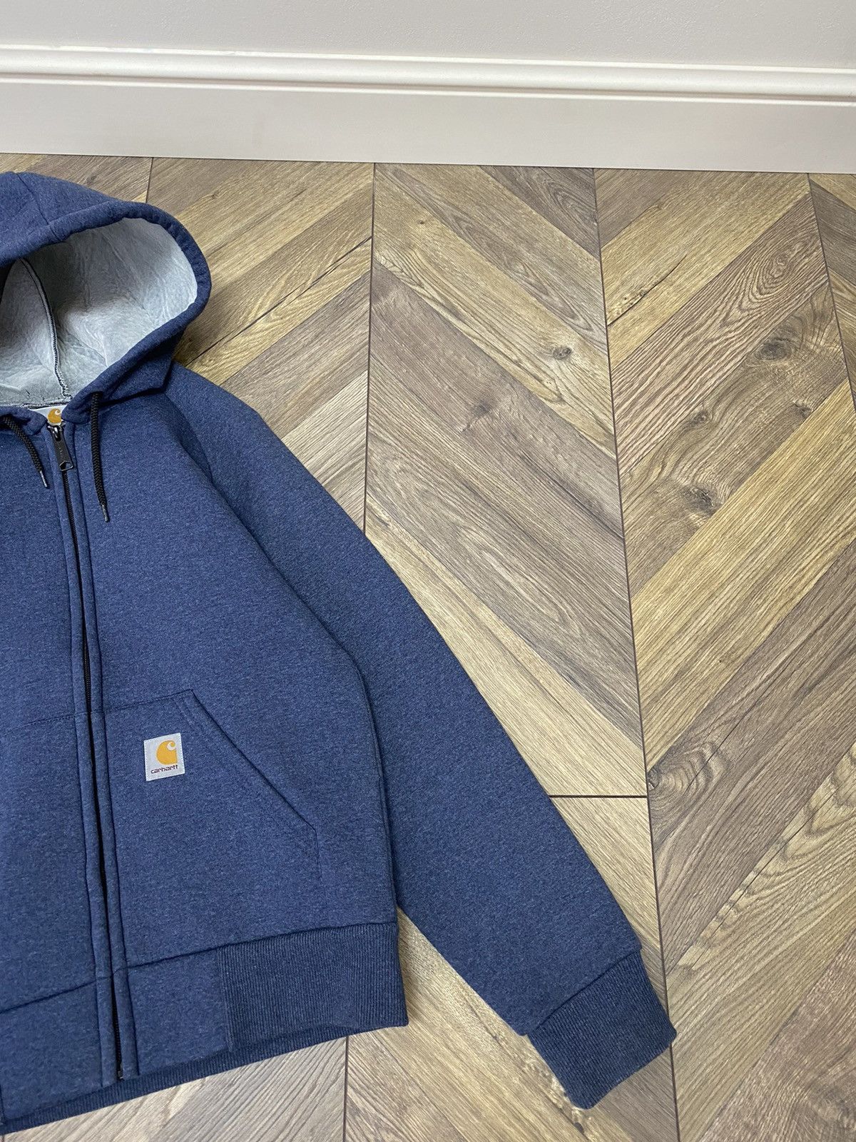 Carhartt × Vintage Vintage Carhartt W'Car Lux Hooded Full Zip Jacket Hoodie Size US S / EU 44-46 / 1 - 7 Thumbnail