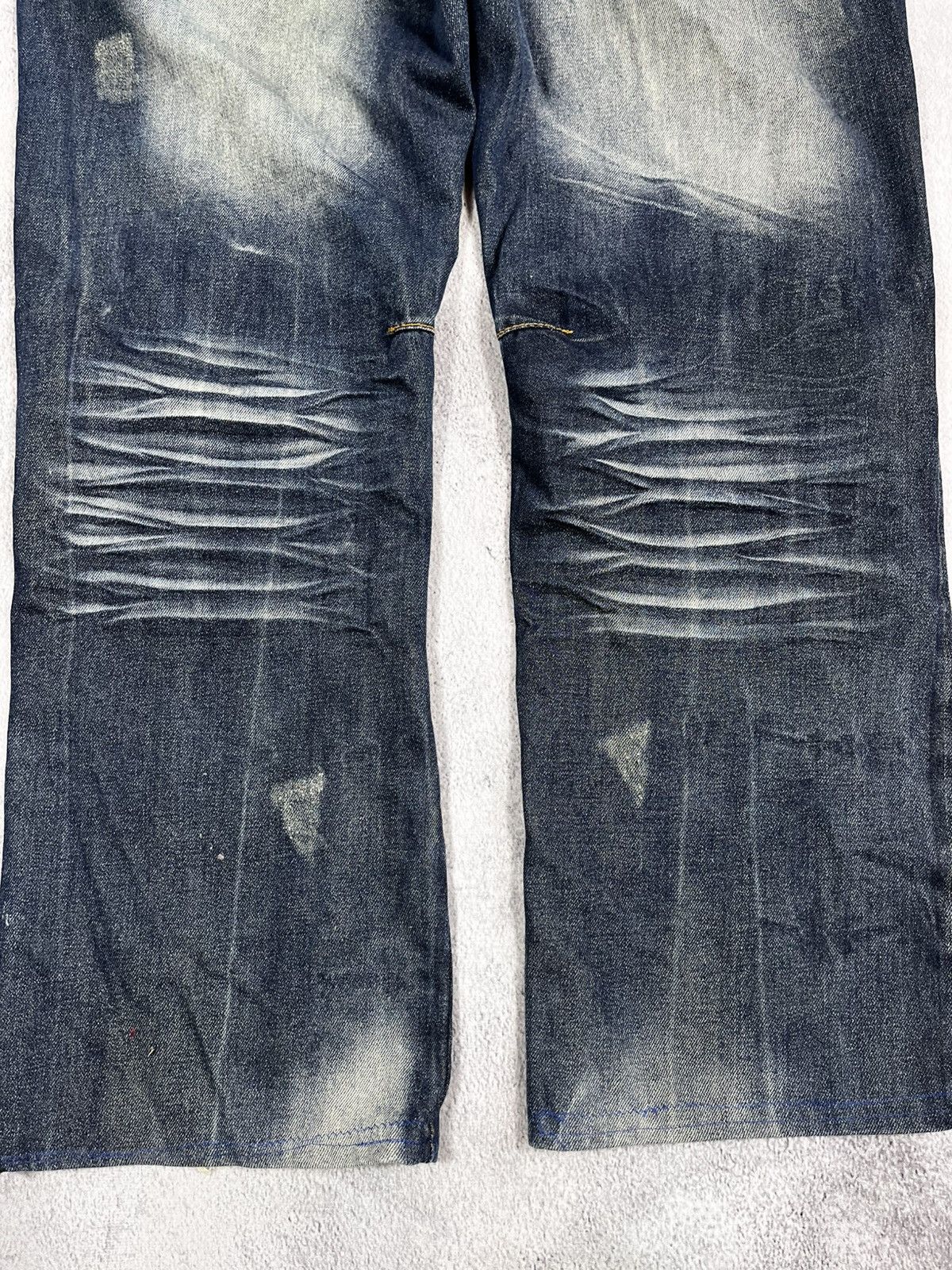 Japanese Brand × Vintage Vintage Y2K Japanese jeans faded streetwear style Size US 36 / EU 52 - 2 Thumbnail