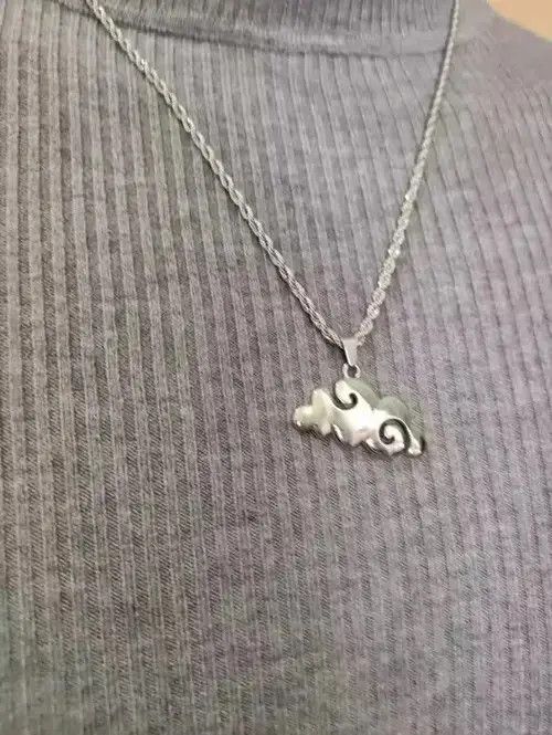 Japanese Brand Cloud Streetwear Necklace Chain Size ONE SIZE - 3 Thumbnail