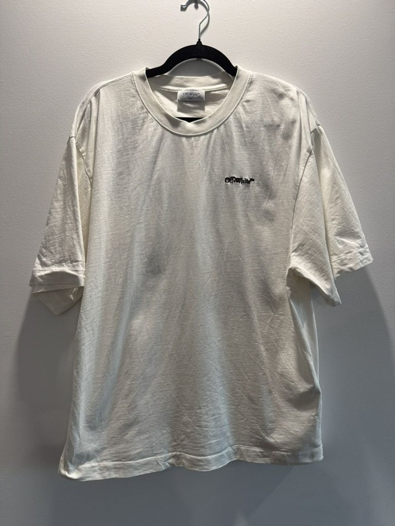 Off-White Off-White Embroider Diagonal Arrow T-Shirt Size US XL / EU 56 / 4 - 2 Thumbnail