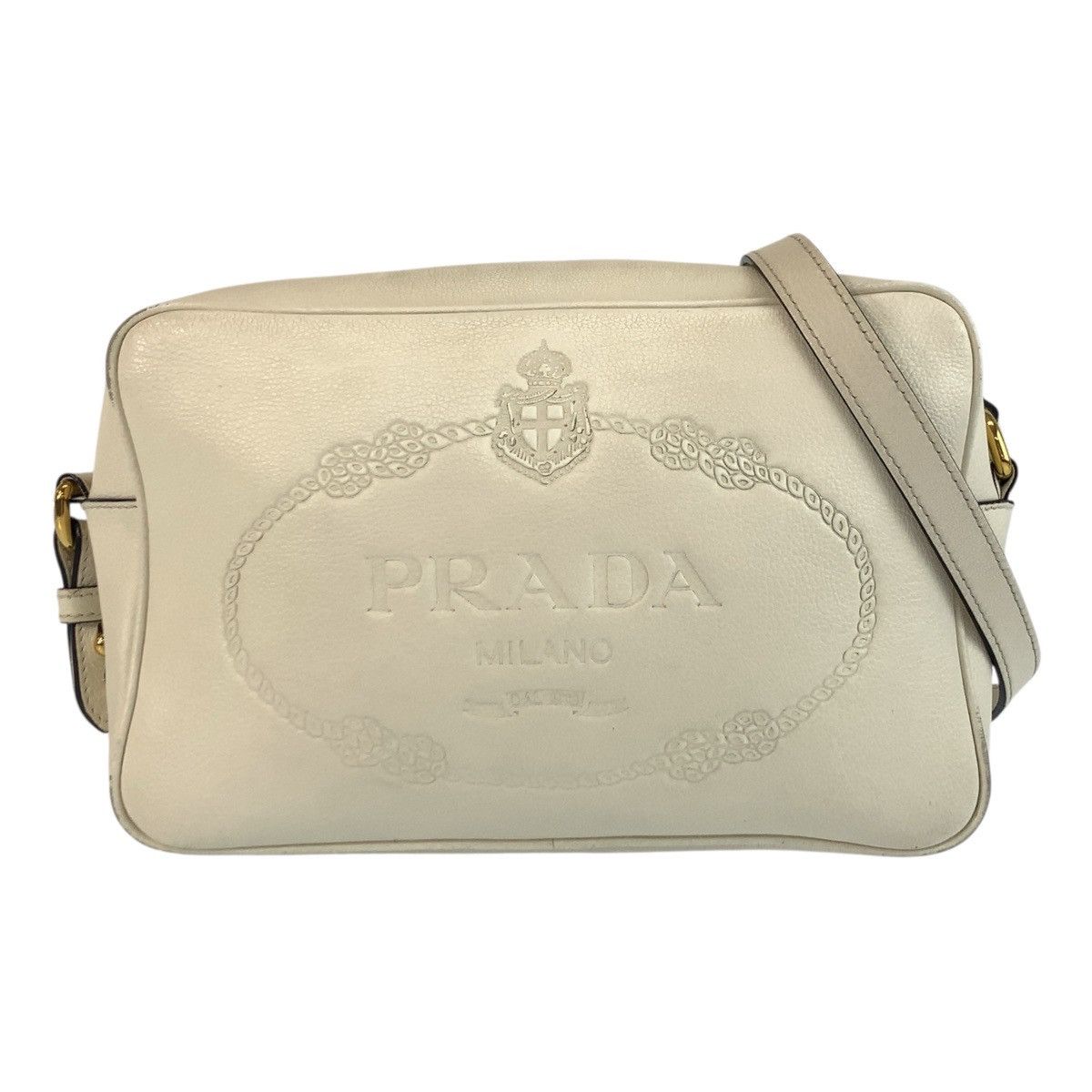 Prada Prada Prada Leather Shoulder Bag Leather Shoulder Bag DUTY FREE for USA Size ONE SIZE - 1 Thumbnail