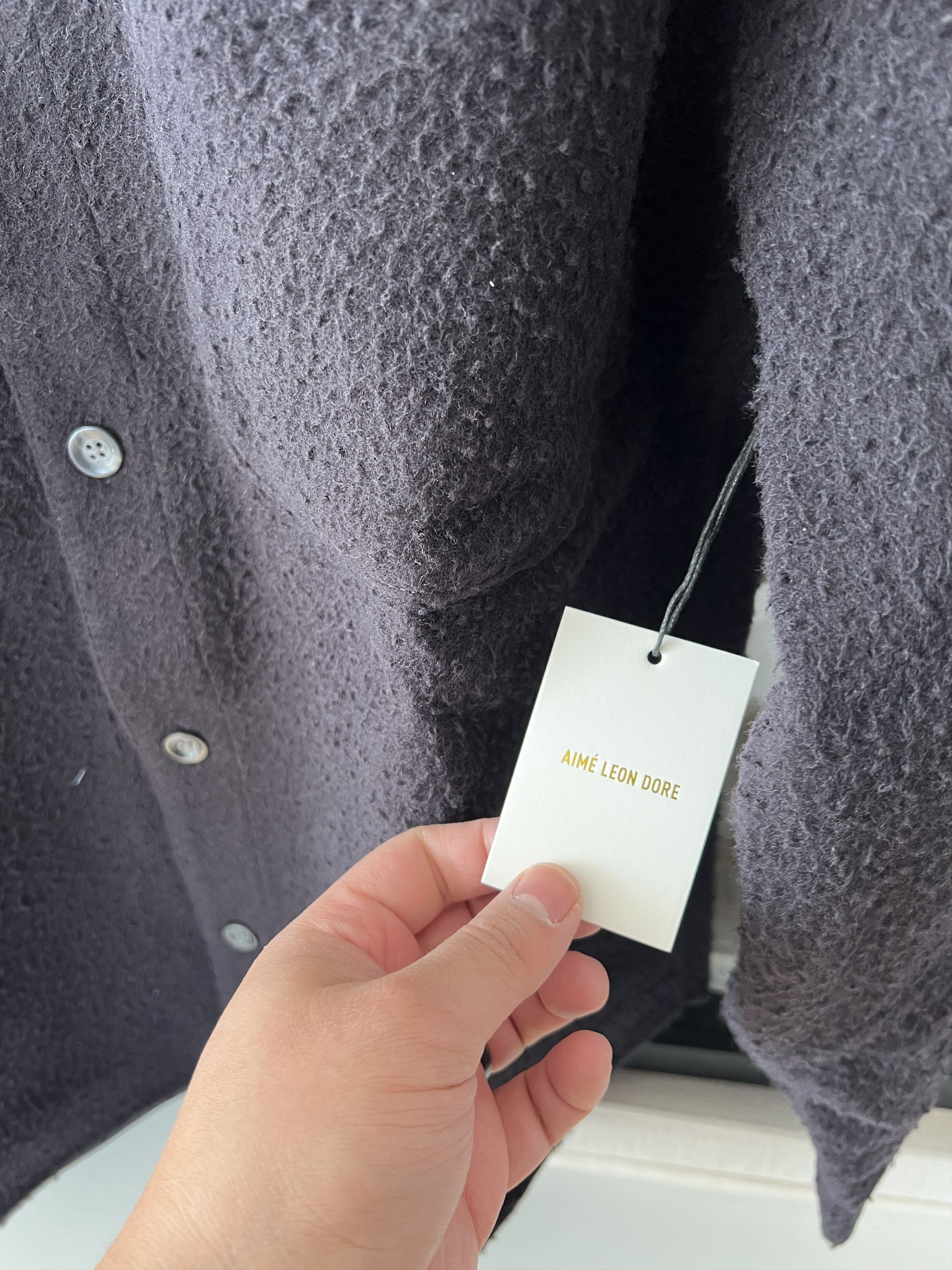 Aime Leon Dore Casentino Wool Overshirt Size US XL / EU 56 / 4 - 2 Thumbnail