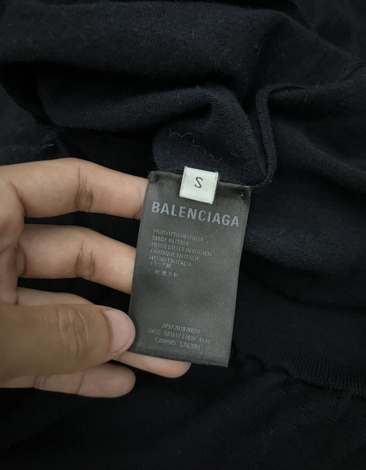 Balenciaga Balenciaga - Interlocking Logo Wool Pullover Sweater Size US S / EU 44-46 / 1 - 11 Thumbnail