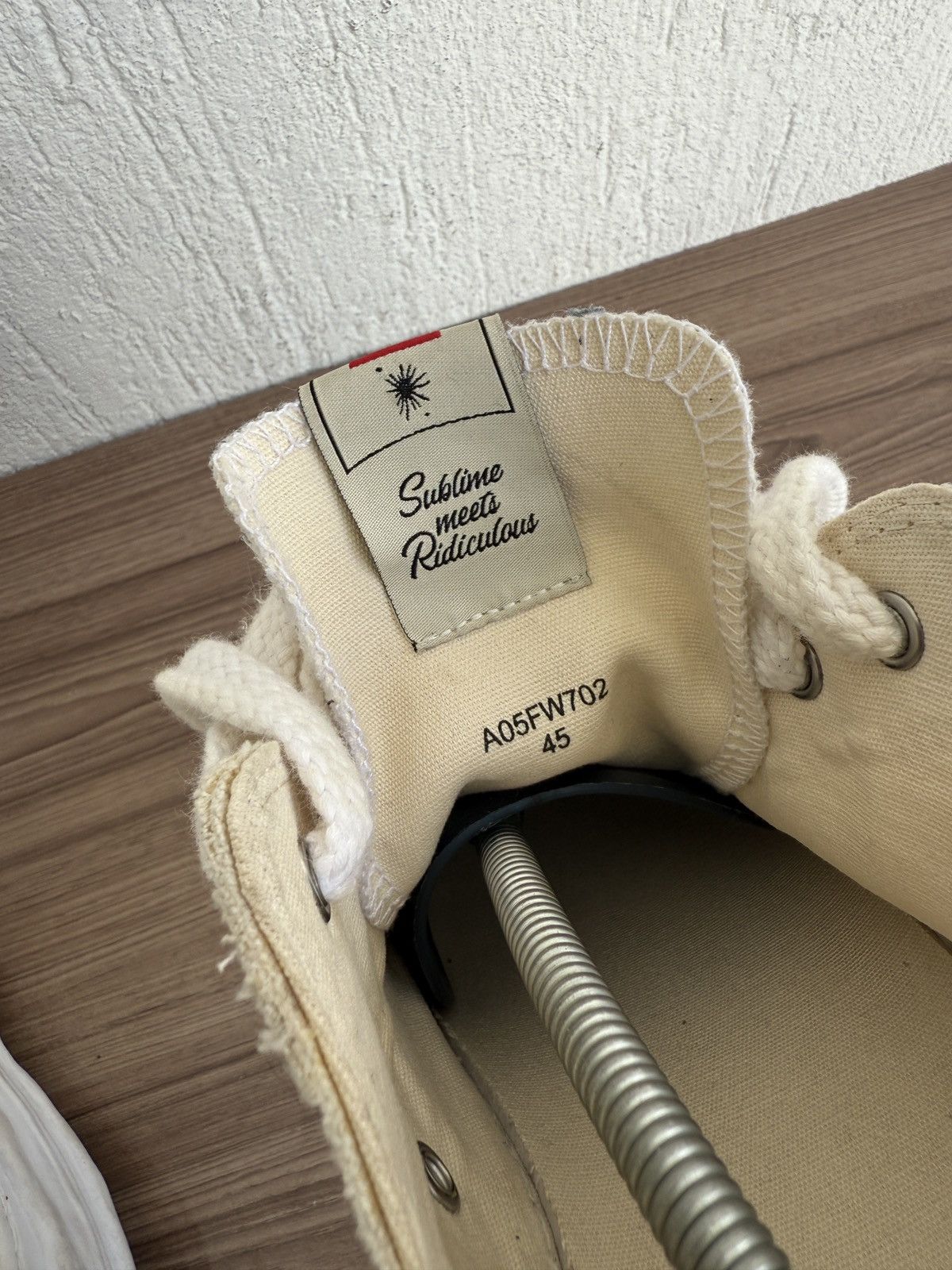 Maison MIHARA YASUHIRO Mmy hank og sole sneakers Size US 12 / EU 45 - 9 Thumbnail
