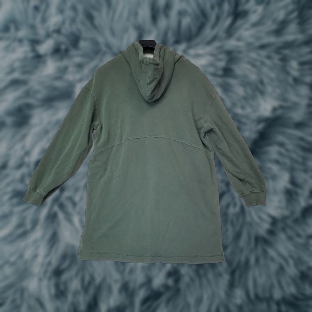 7 For All Mankind 7 for all Mankind Olive Green Tunic Pullover Hoodie Women's Large size Size L / US 10 / IT 46 - 1 Thumbnail