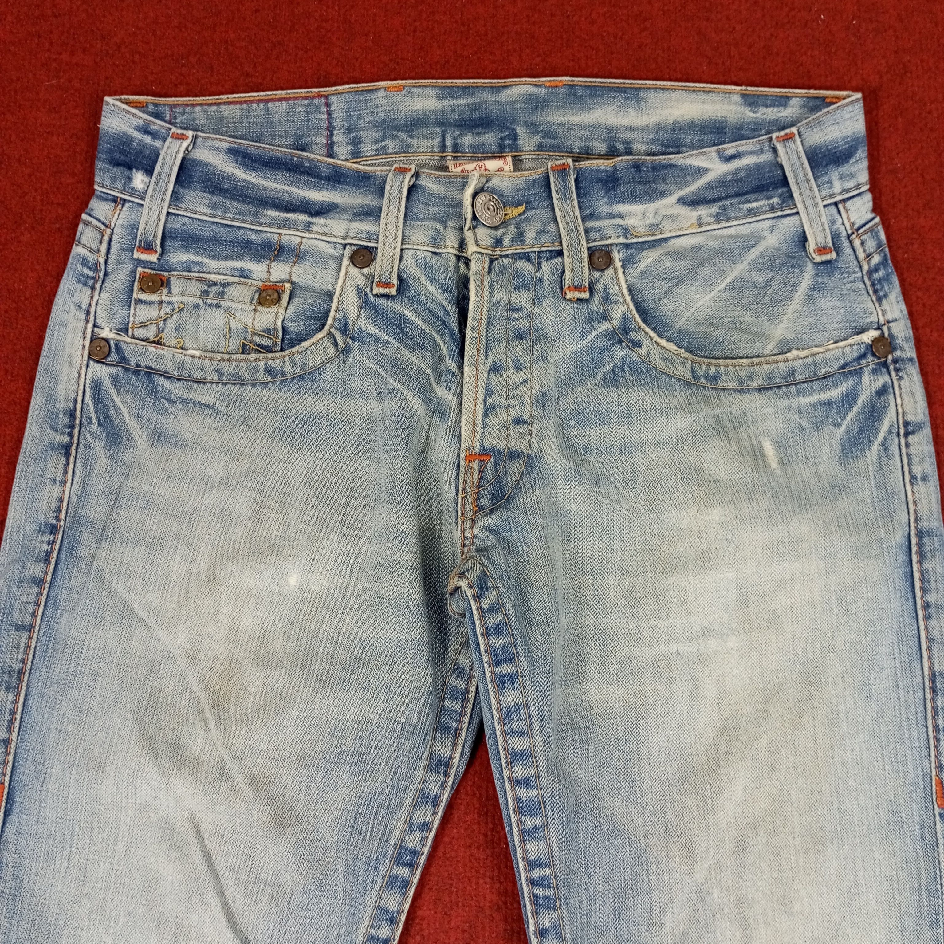 True Religion × Vintage True Religion World Tour Fashion Style Jeans Size US 33 - 5 Thumbnail