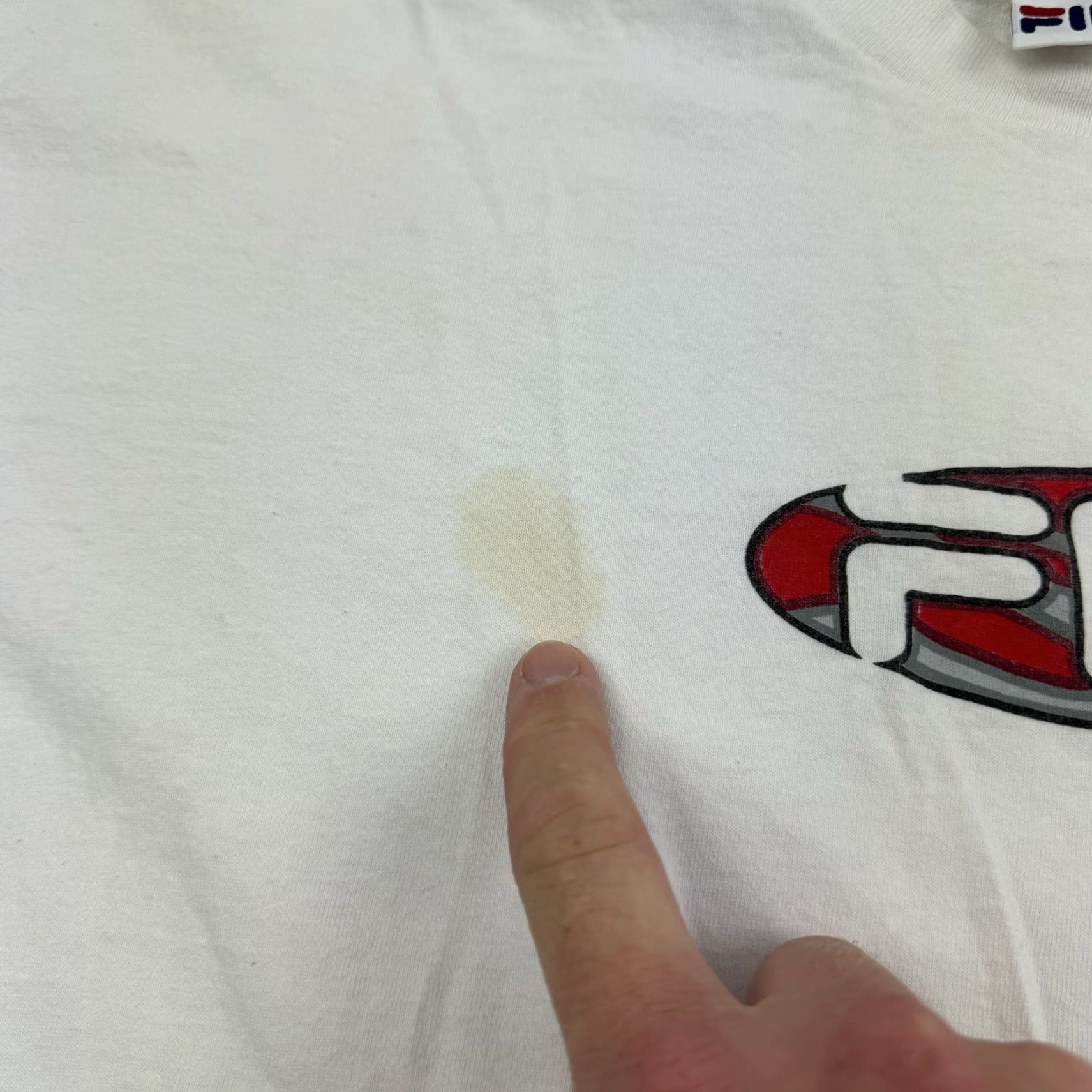 Fila VINTAGE FILA Shirt Adult XL White Logo 90s Mens XL White Logo VTG 90s Size US XL / EU 56 / 4 - 4 Thumbnail