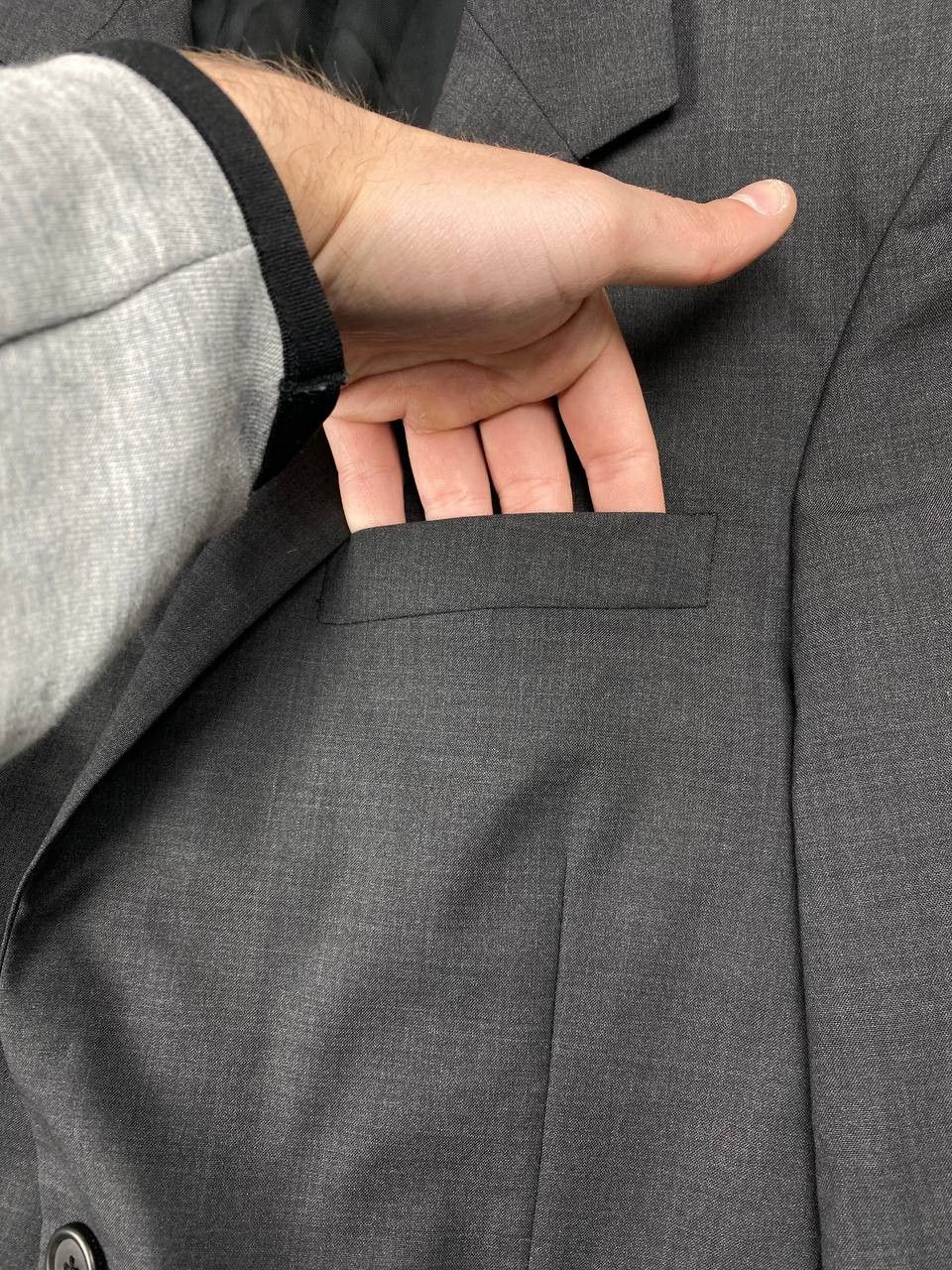 Prada Prada Classic Suit Wool Blazer And Pants Size 44R - 6 Thumbnail