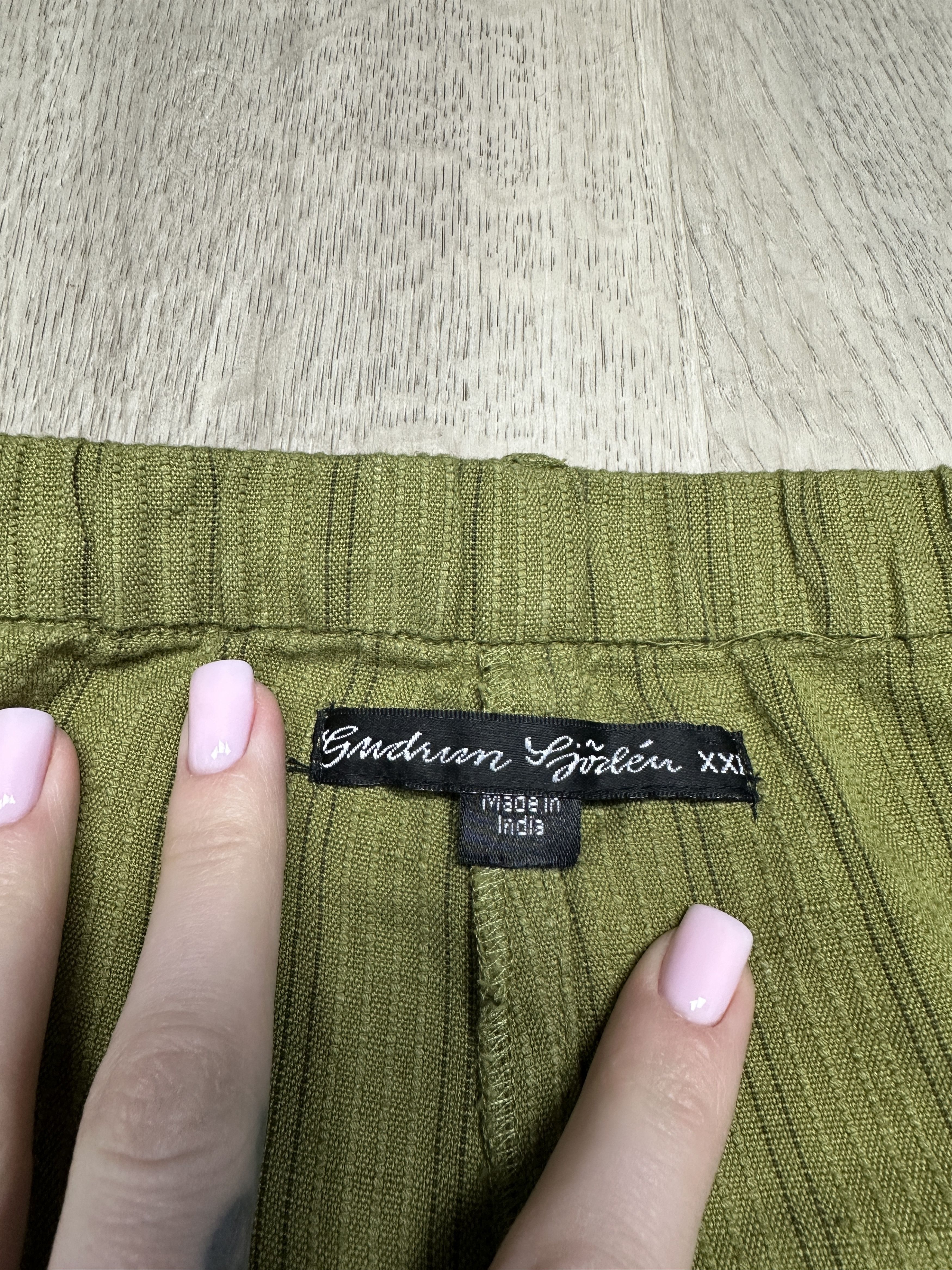 Gudrun Sjoden Gudrun Sjoden Womens LINEN Sweatpants Pants Size 34" / US 12 / IT 48 - 4 Thumbnail