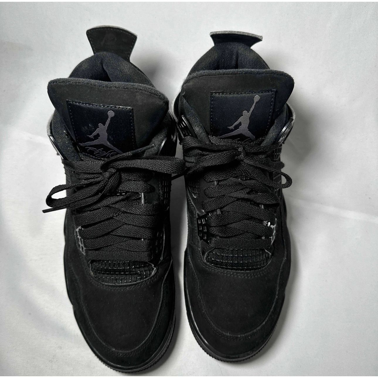 Jordan Brand × Nike Size 8 - Nike Air Jordan 4 Retro Black Cat 2020 Men's Shoes Size US 8 / EU 41 - 4 Thumbnail