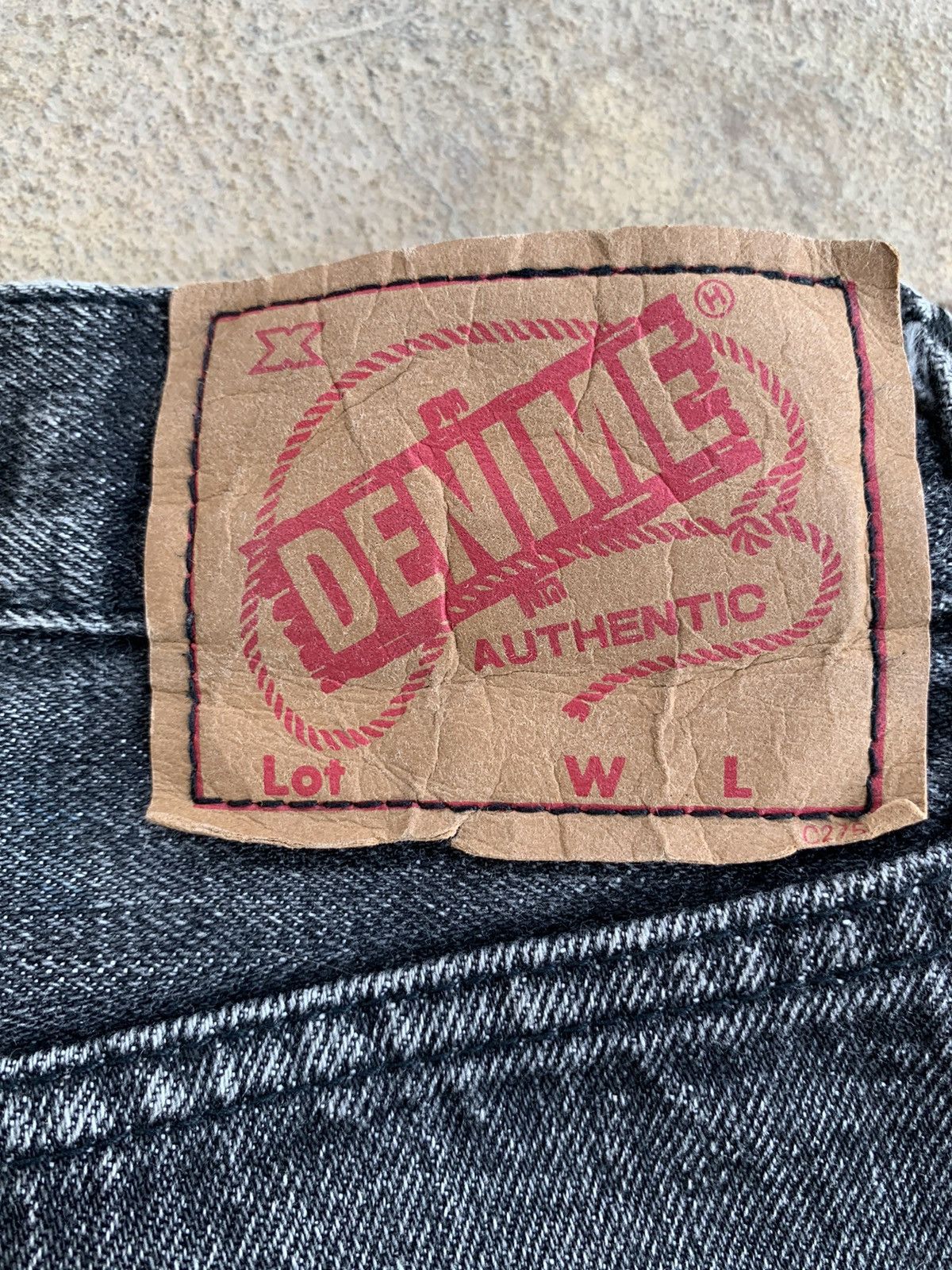 Denime × Japanese Brand Denime Selvedge Distressed Denim Size US 28 / EU 44 - 6 Thumbnail