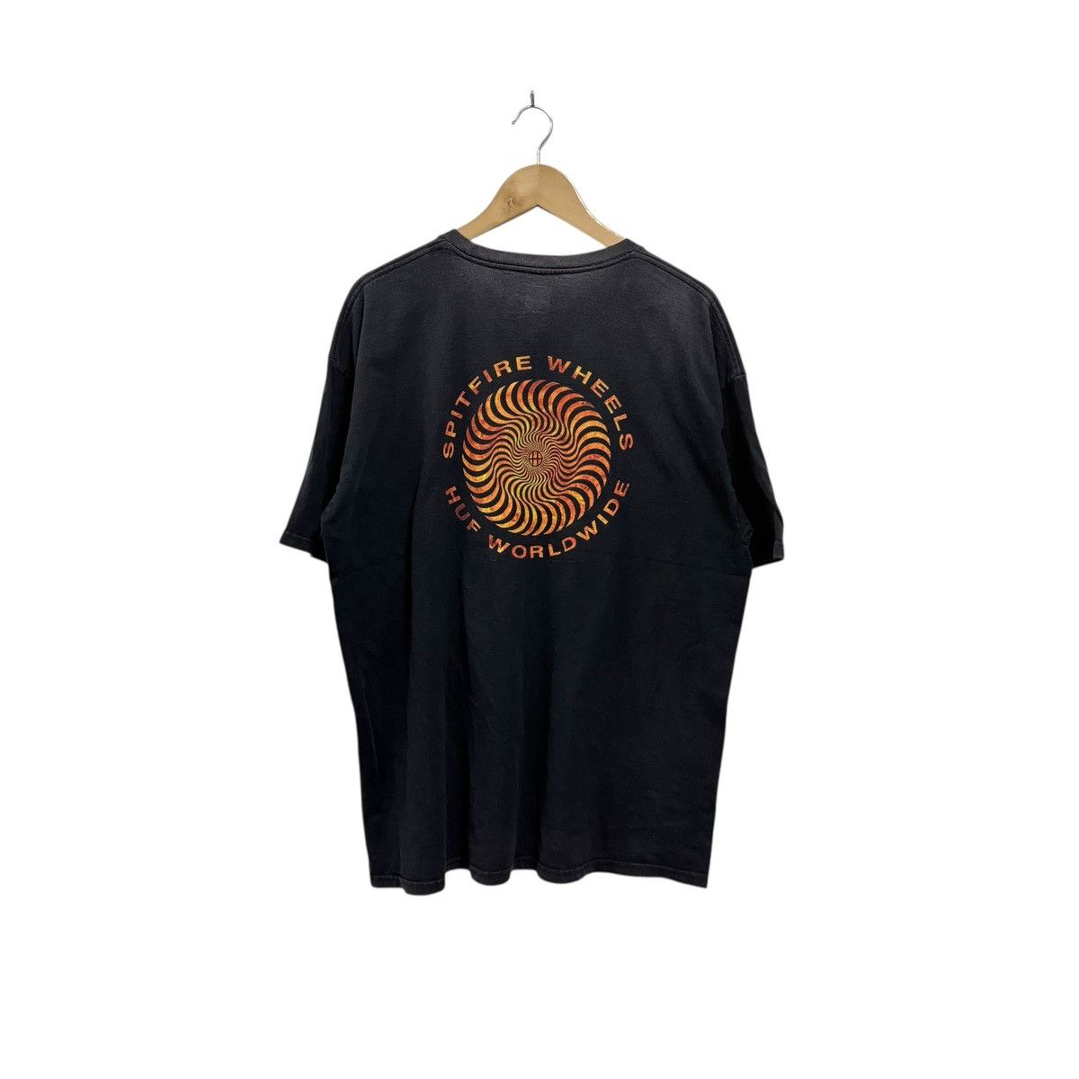 Huf Huf X Spitfire Tshirt Size US XL / EU 56 / 4 - 1 Thumbnail