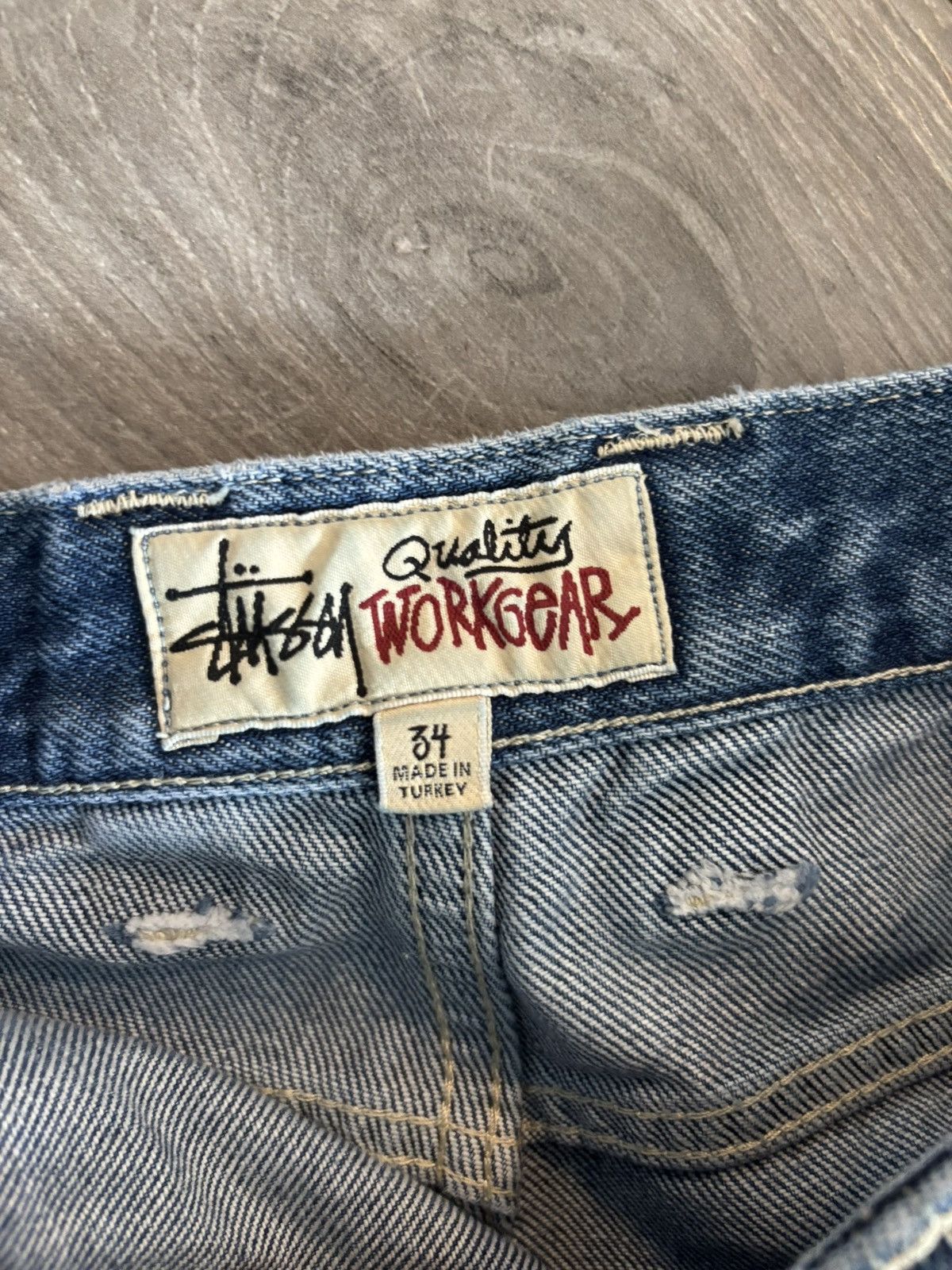 Stussy Stussy Work Pant “Washed Blue” Size US 34 / EU 50 - 4 Thumbnail