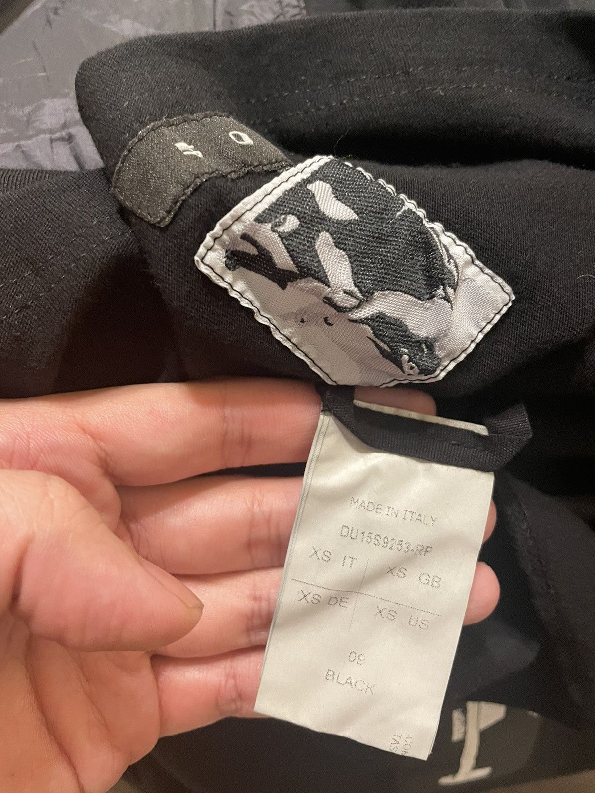 Rick Owens × Rick Owens Drkshdw Rick owens drkshdw patch work tee Size US XS / EU 42 / 0 - 3 Thumbnail