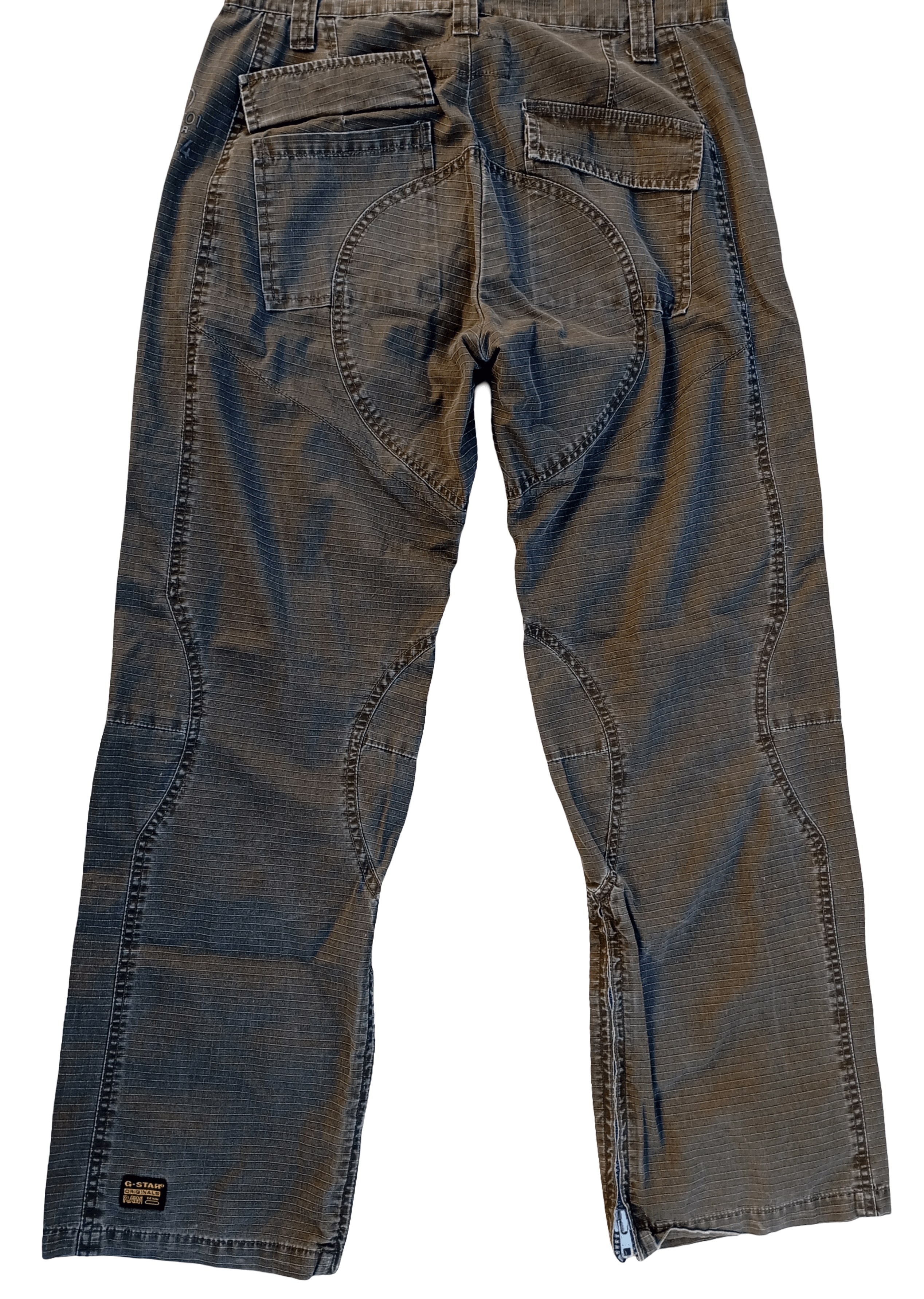 G-Star Vintage G Star Raw 96 denim baggy flared Japan style Pants Size US 32 / EU 48 - 1 Thumbnail