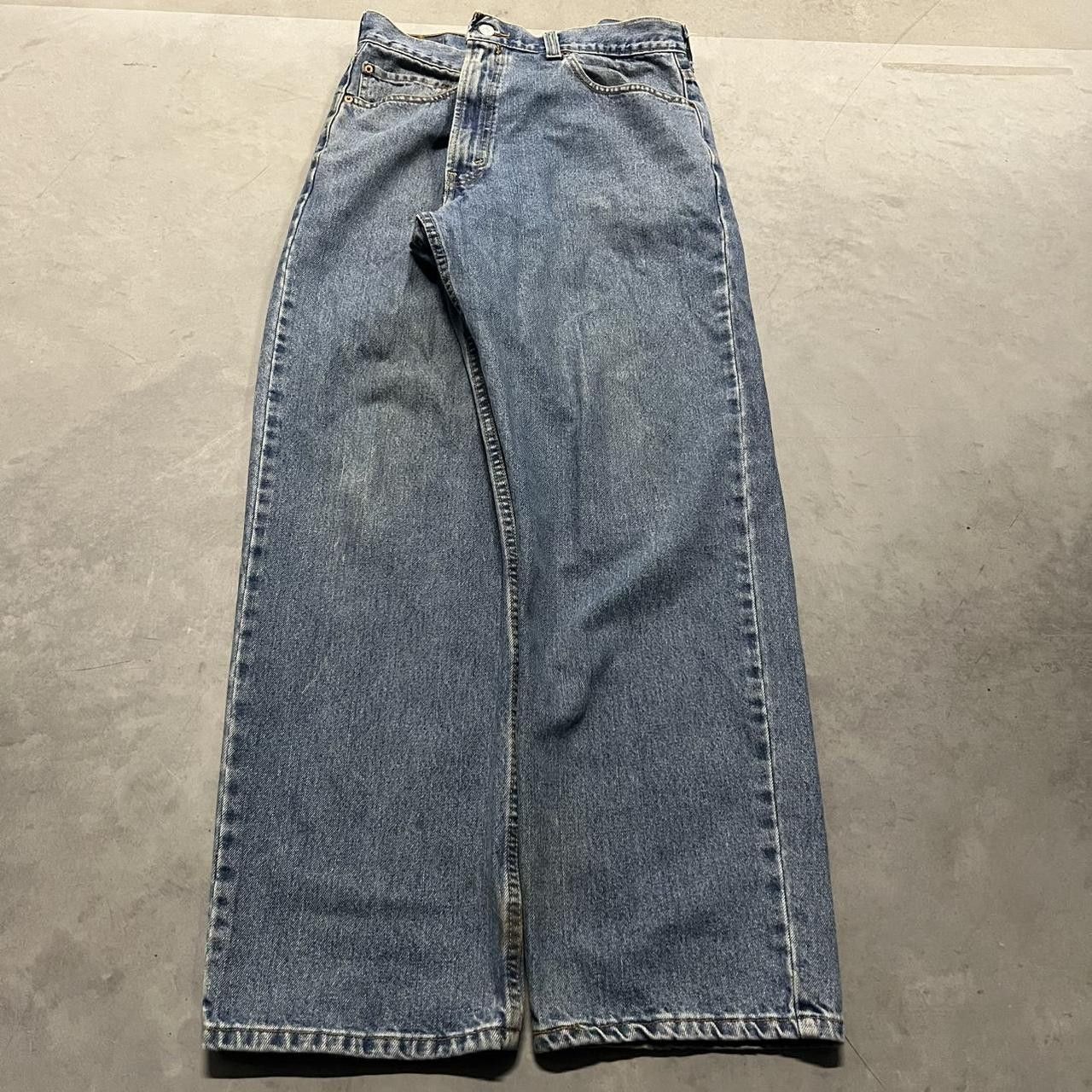 Levi's Vintage Y2K/2000s Levis 550 Medium wash Essential Denim Jeans! Size US 36 / EU 52 - 3 Thumbnail