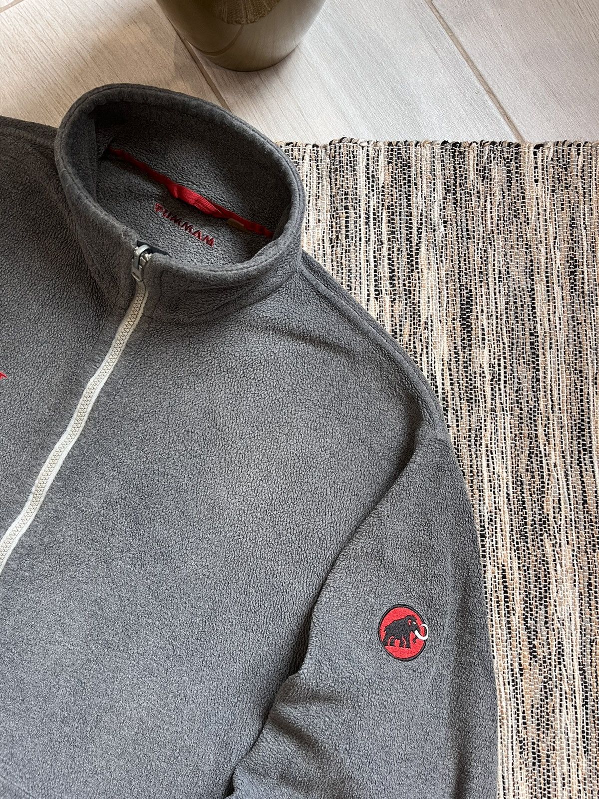 Mammut × Vintage Vintage Mammut Fleece sweatshirt sportswear logo size XL Size US XL / EU 56 / 4 - 3 Thumbnail