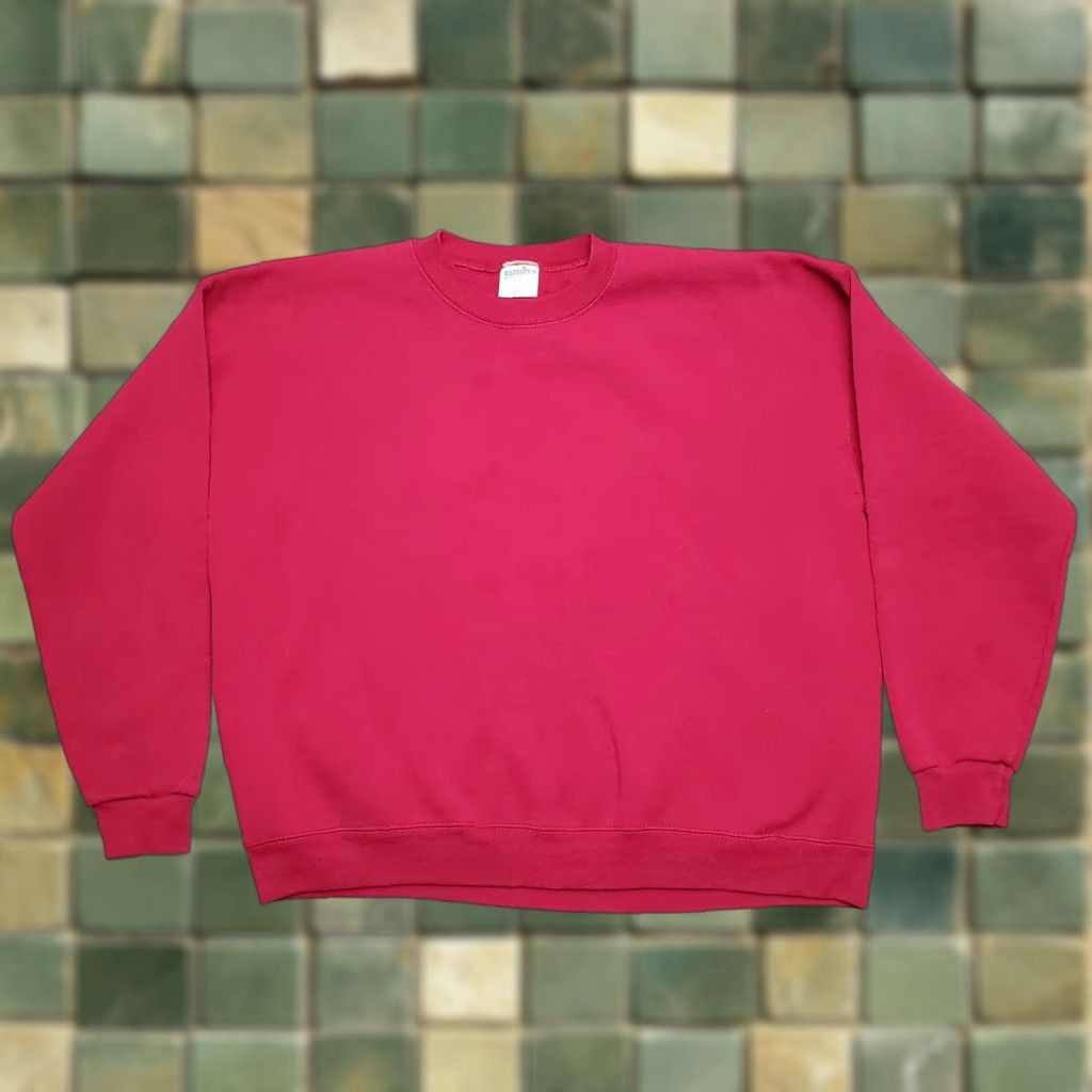 Vintage Vintage Cheetah Sweatshirt Mens XL Red Long Sleeve 50/50 USA Mervyns USA Size US XL / EU 56 / 4 - 1 Thumbnail